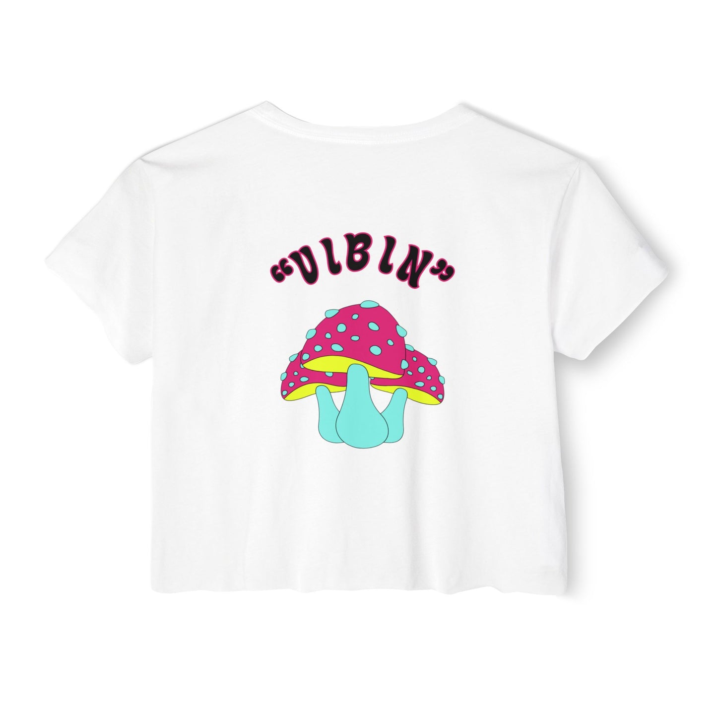 Vibin" Womens"s Crop Top,