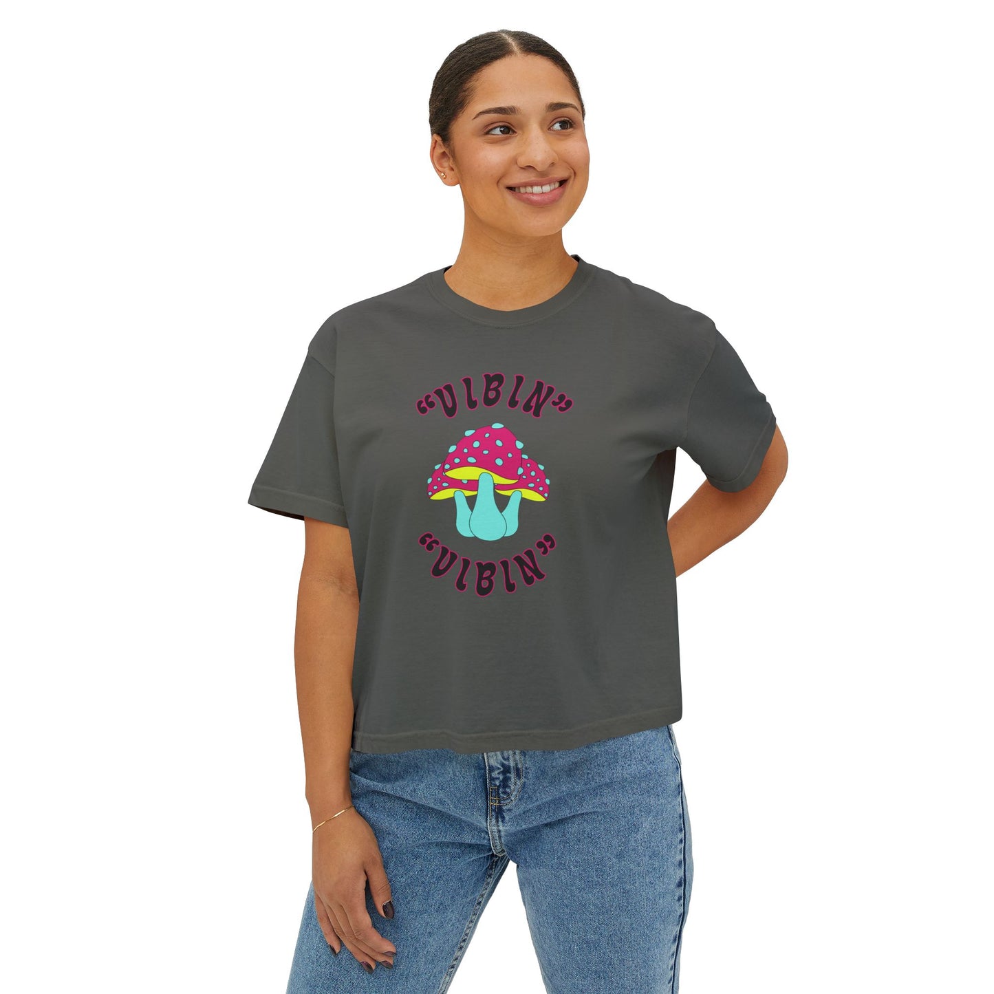 "Vibin" Women's Boxy Tee