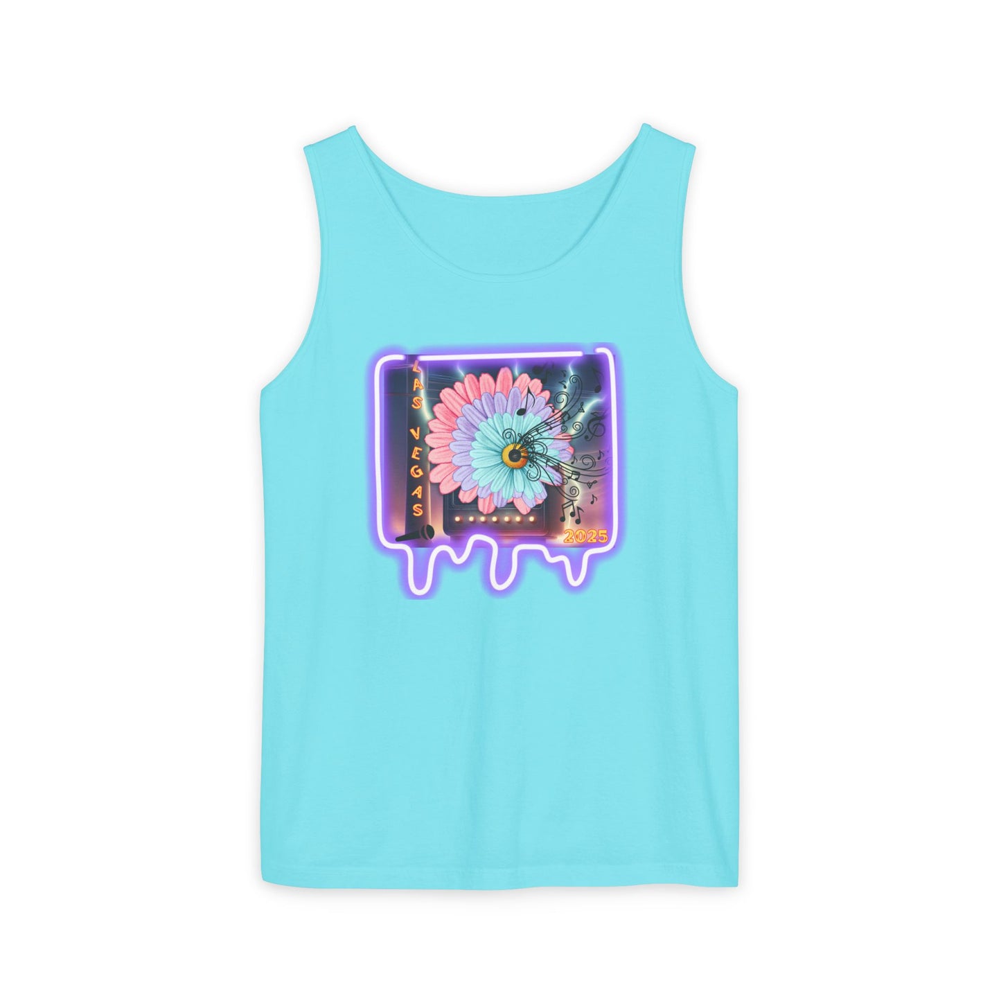 Neon "Las Vegas" 2025" Unisex Tank Top