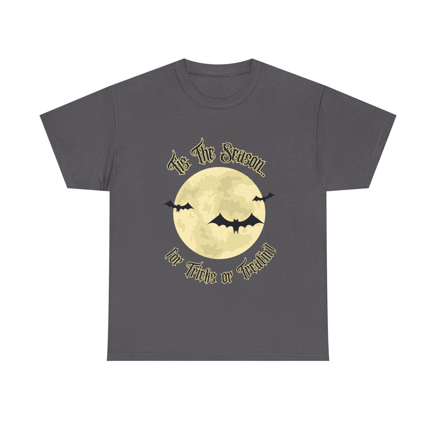 "Tis The Season" Unisex Cotton Tee, Spooky T-Shirt for Halloween