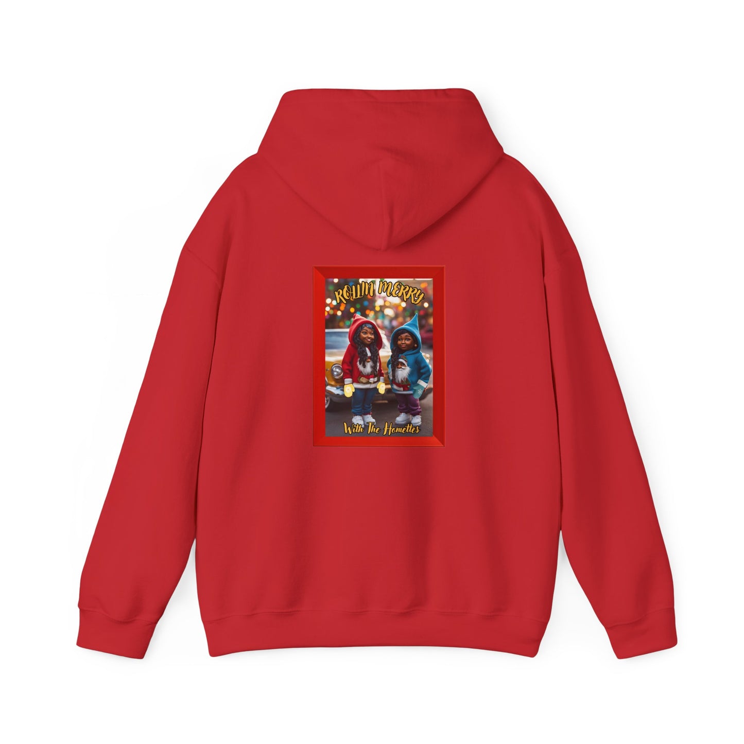 "Rollin Merry With The Homettes" Unisex Heavy Blend™ Hooded Sweatshirt