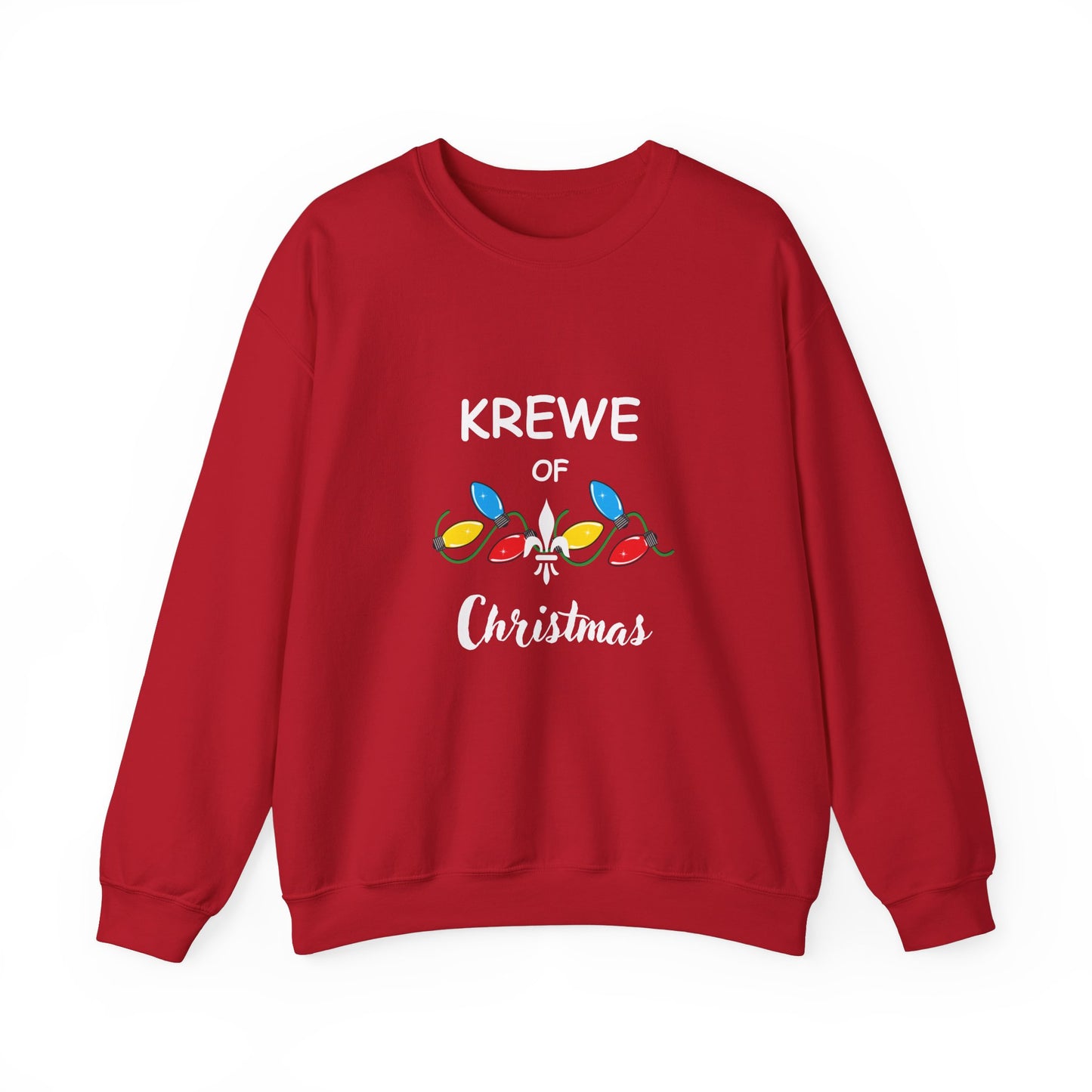 "Krewe Of Christmas" Unisex Heavy Blend™ Crewneck Sweatshirt