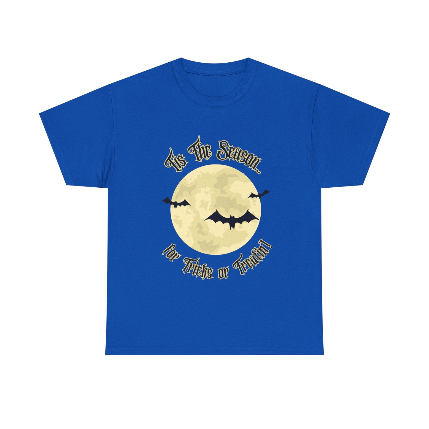 "Tis The Season" Unisex Cotton Tee, Spooky T-Shirt for Halloween