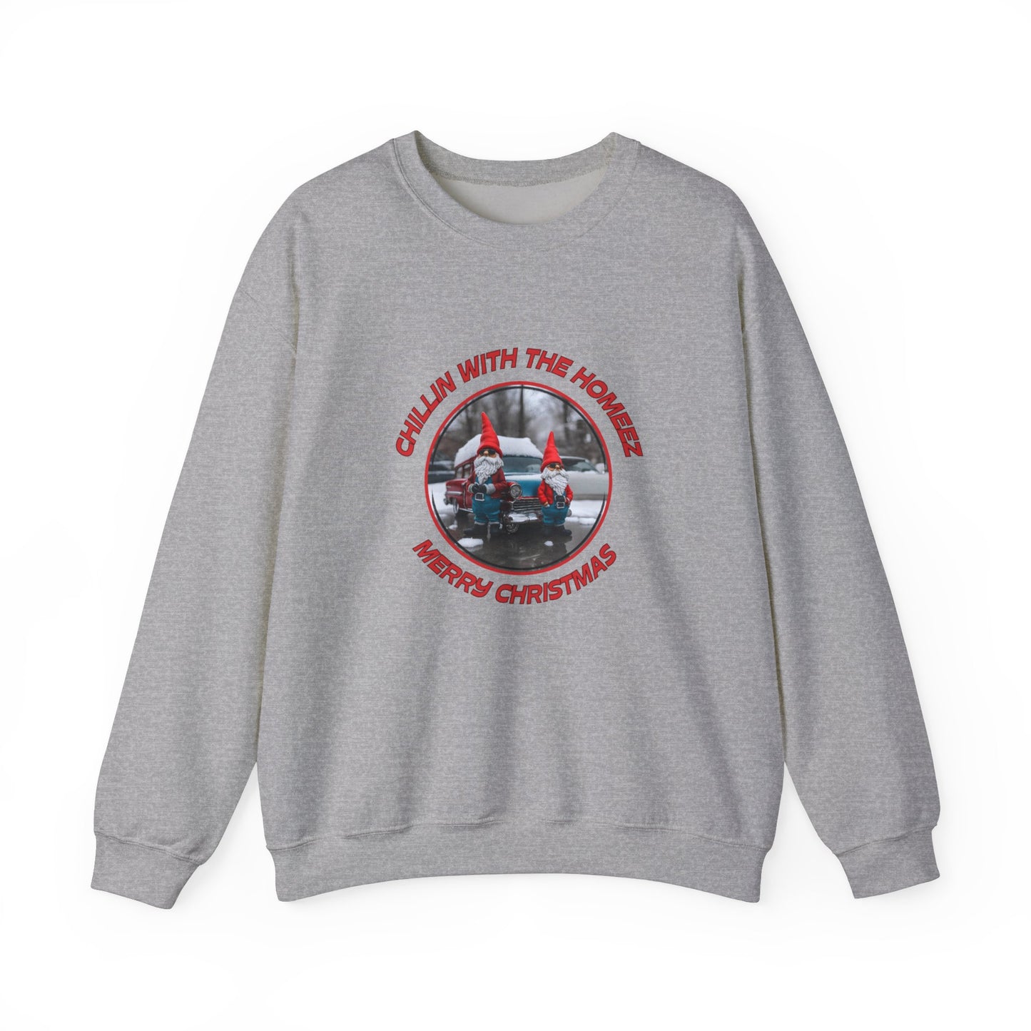 "Chillin With The Homeez" Unisex Heavy Blend™ Crewneck Sweatshirt