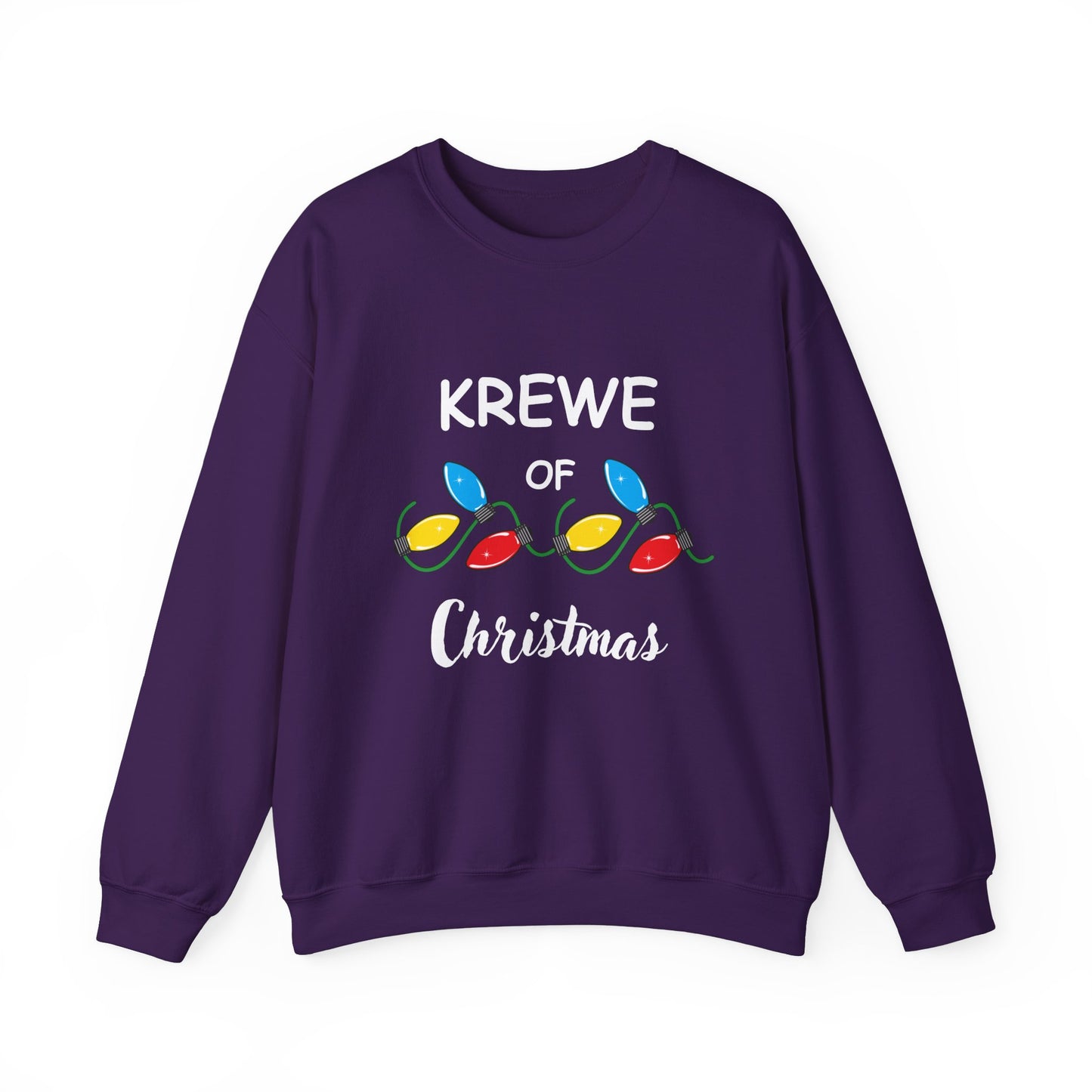 "Krewe Of Chistmas" Unisex Heavy Blend™ Crewneck Sweatshirt