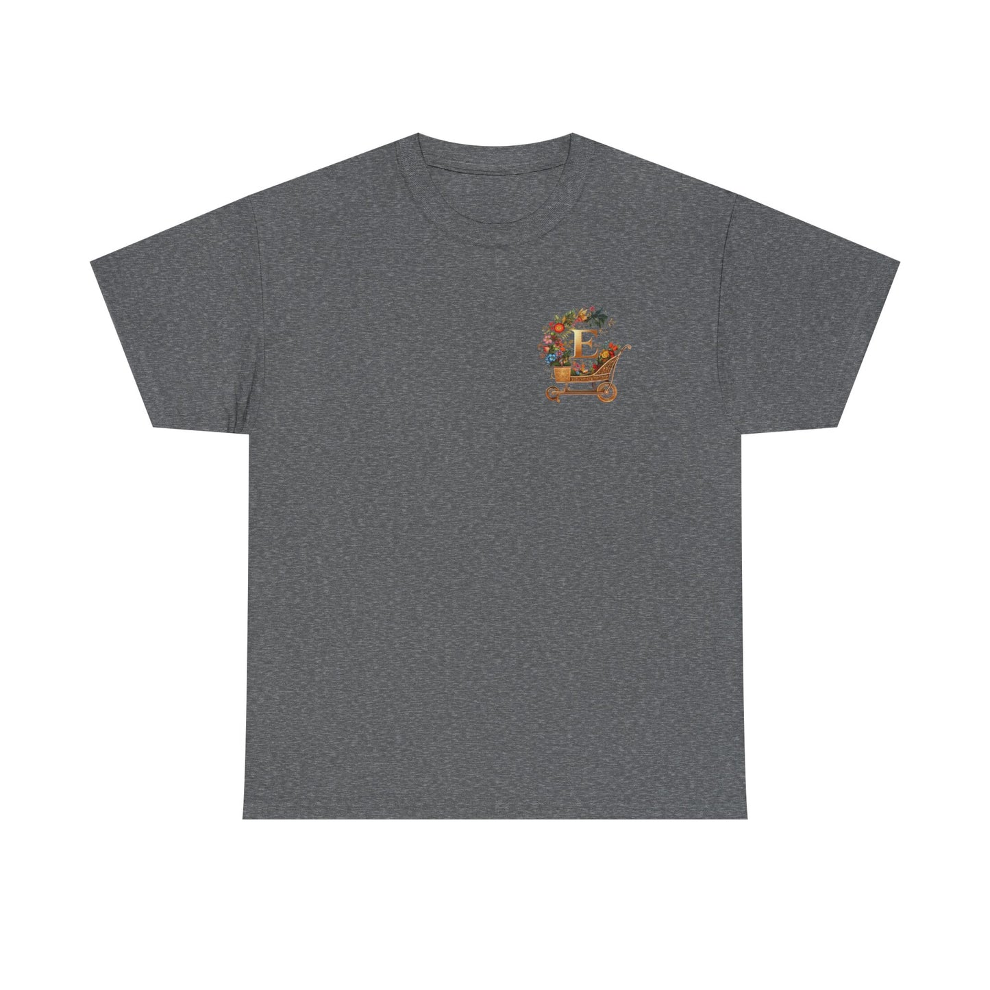 "Magic Forest", Unisex Heavy Cotton Tee - Vibrant Nature-Inspired Design