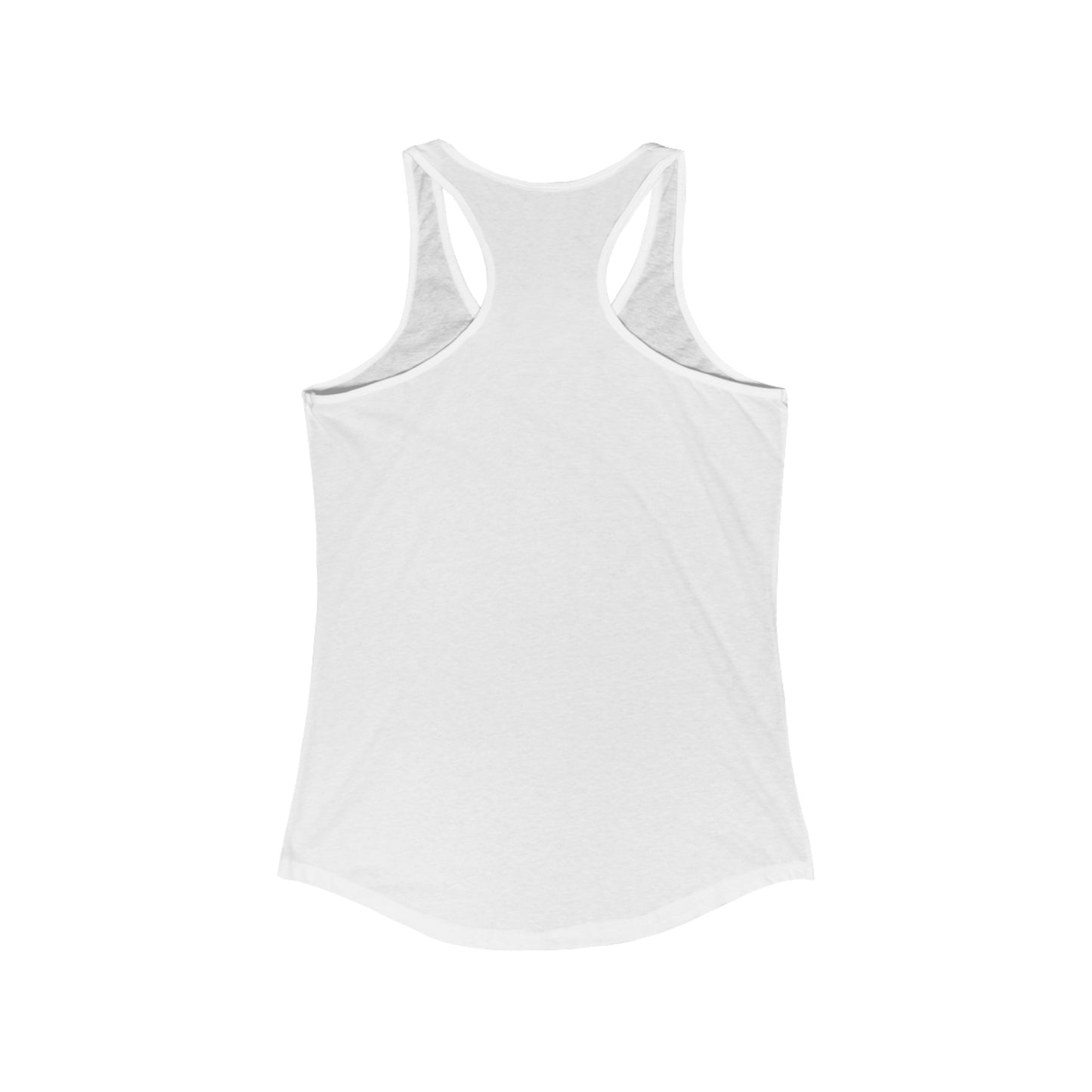 "Errbody In "The Quarter' Gettin..Tipsy! Women's Ideal Racerback Tank-Black Graphic Design