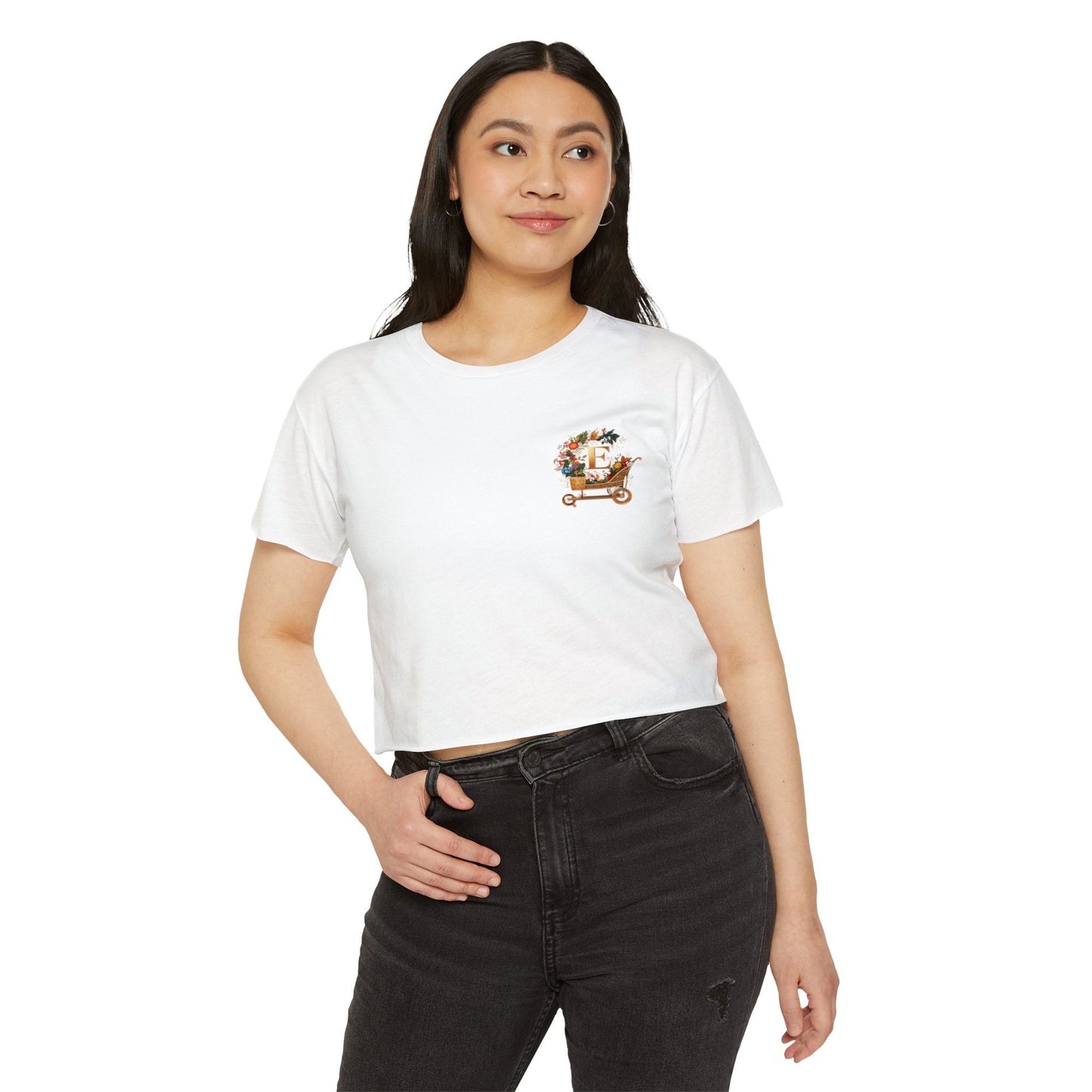 Vibin" Womens"s Crop Top,