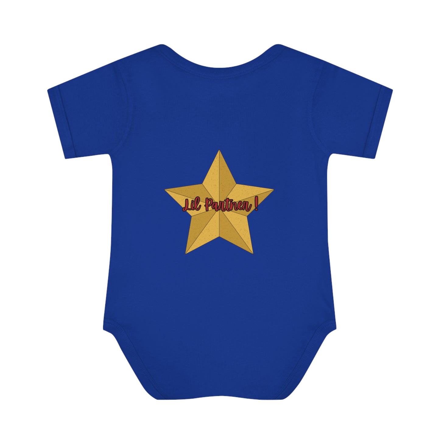 "Mary Christmas Lil Partner! "Infant Baby Rib Bodysuit