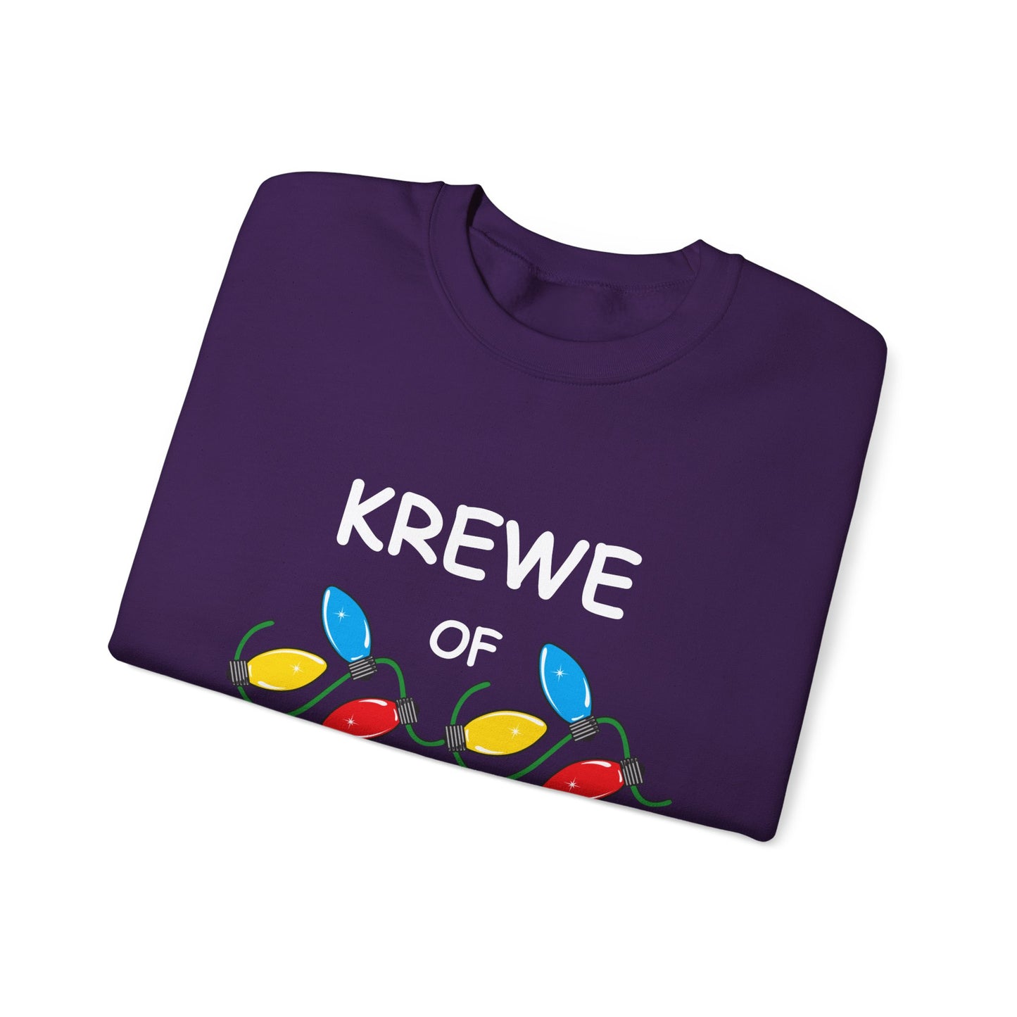 "Krewe Of Chistmas" Unisex Heavy Blend™ Crewneck Sweatshirt