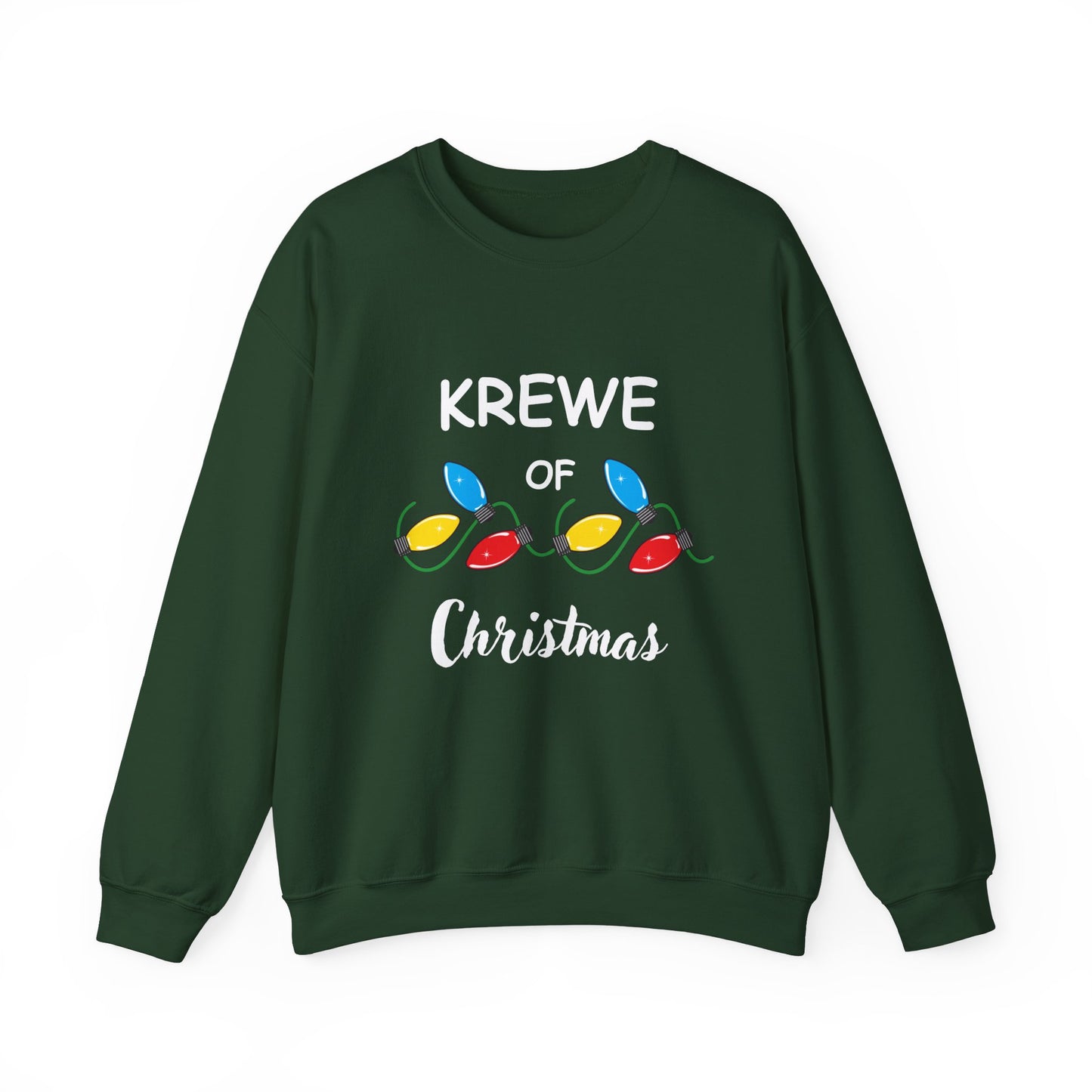 "Krewe Of Chistmas" Unisex Heavy Blend™ Crewneck Sweatshirt