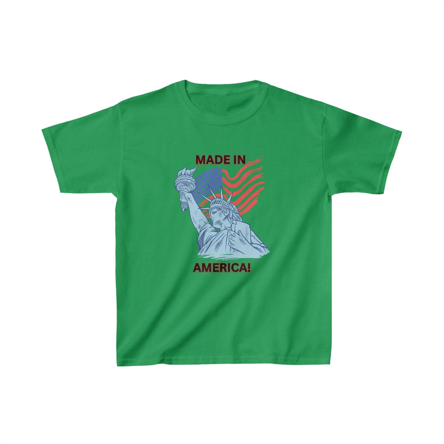 "MADE IN AMERICA" Kids Heavy Cotton™ Tee