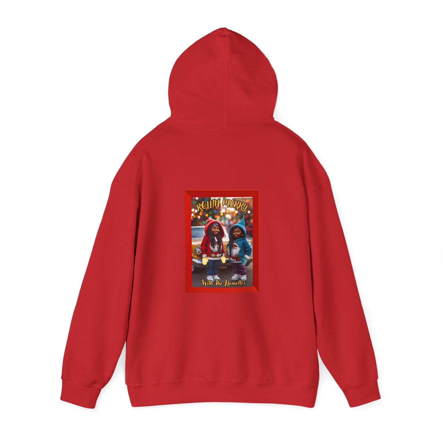 "Rollin Merry With The Homettes" Unisex Heavy Blend™ Hooded Sweatshirt