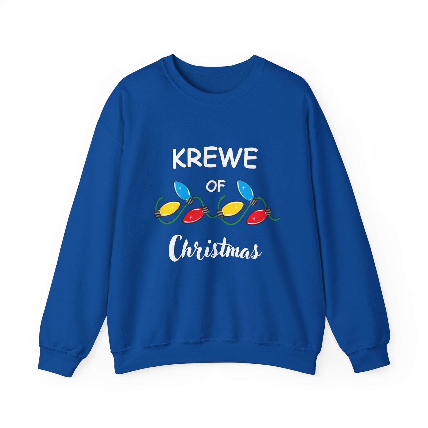 "Krewe Of Chistmas" Unisex Heavy Blend™ Crewneck Sweatshirt
