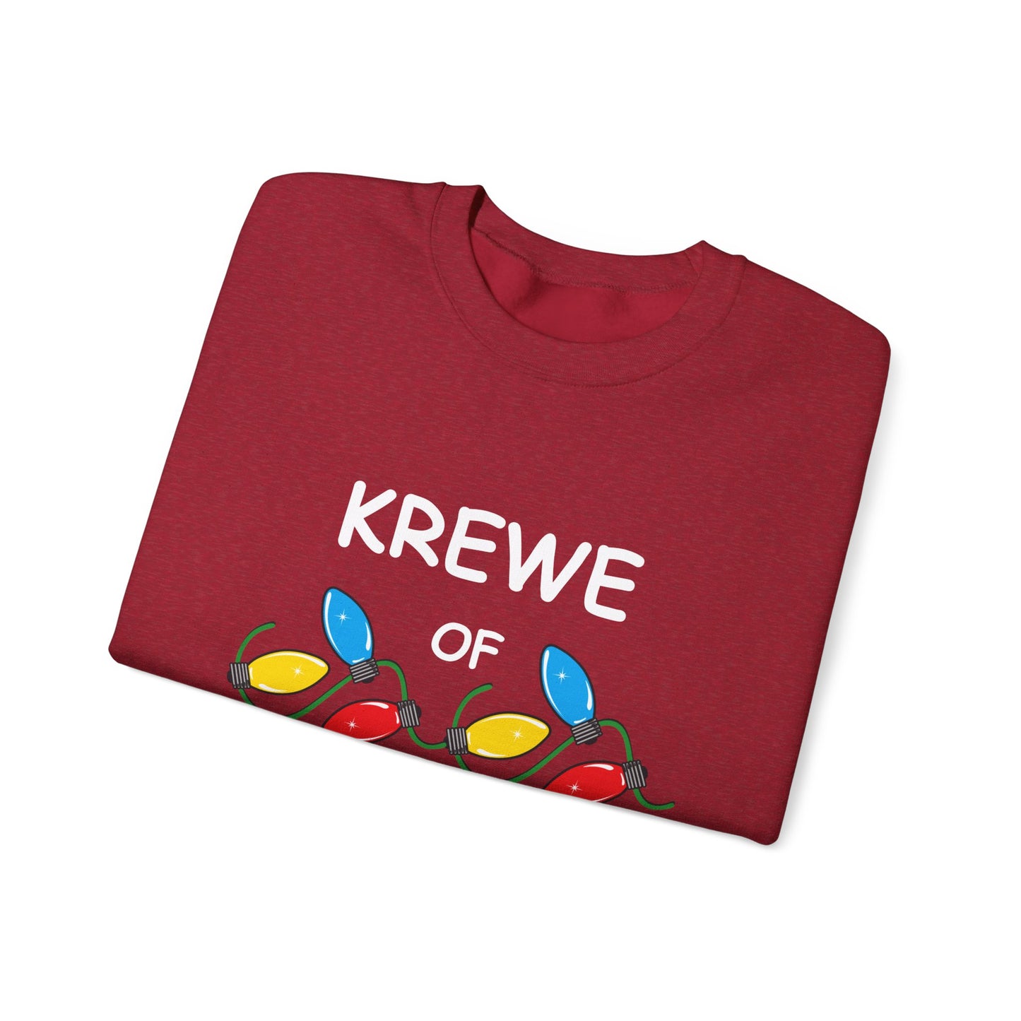 "Krewe Of Chistmas" Unisex Heavy Blend™ Crewneck Sweatshirt