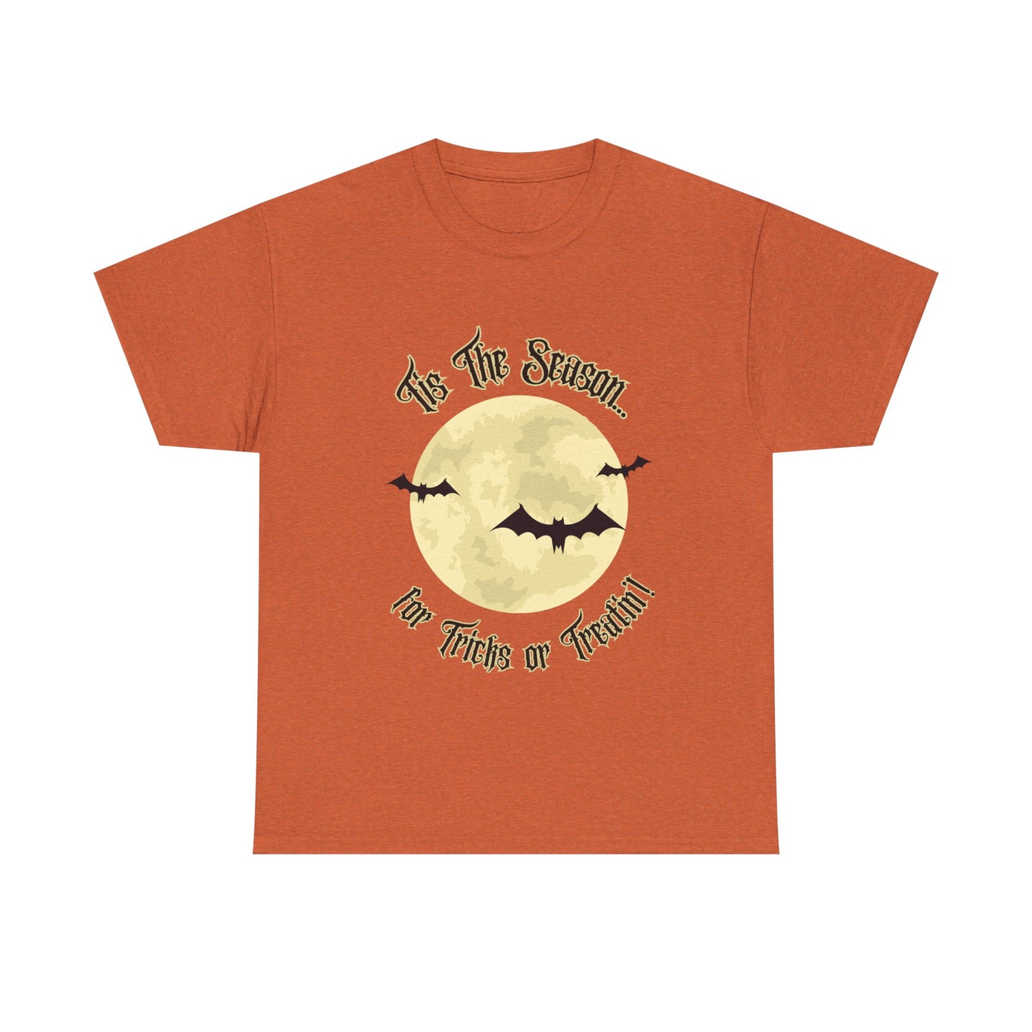"Tis The Season" Unisex Cotton Tee, Spooky T-Shirt for Halloween