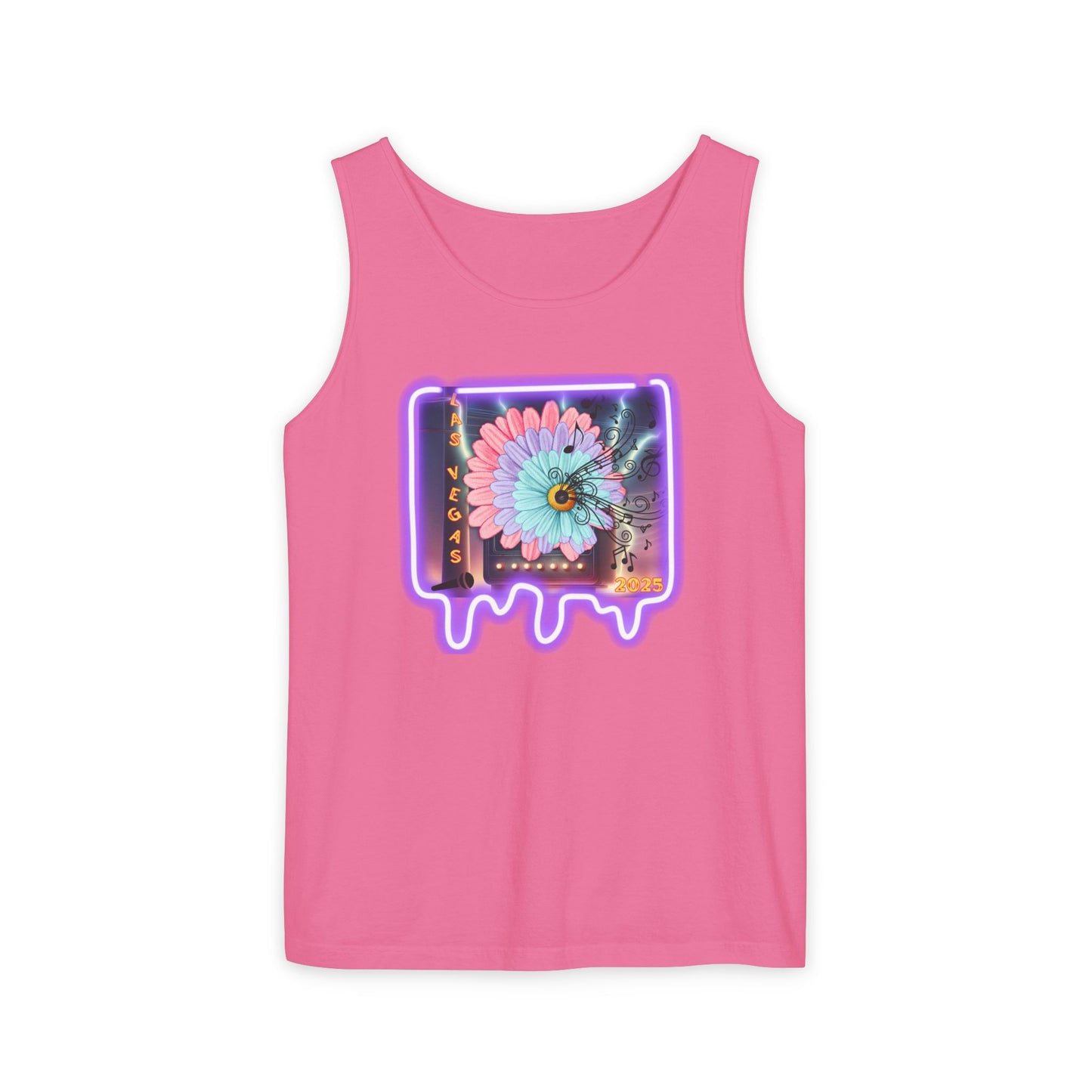 Neon "Las Vegas" 2025" Unisex Tank Top