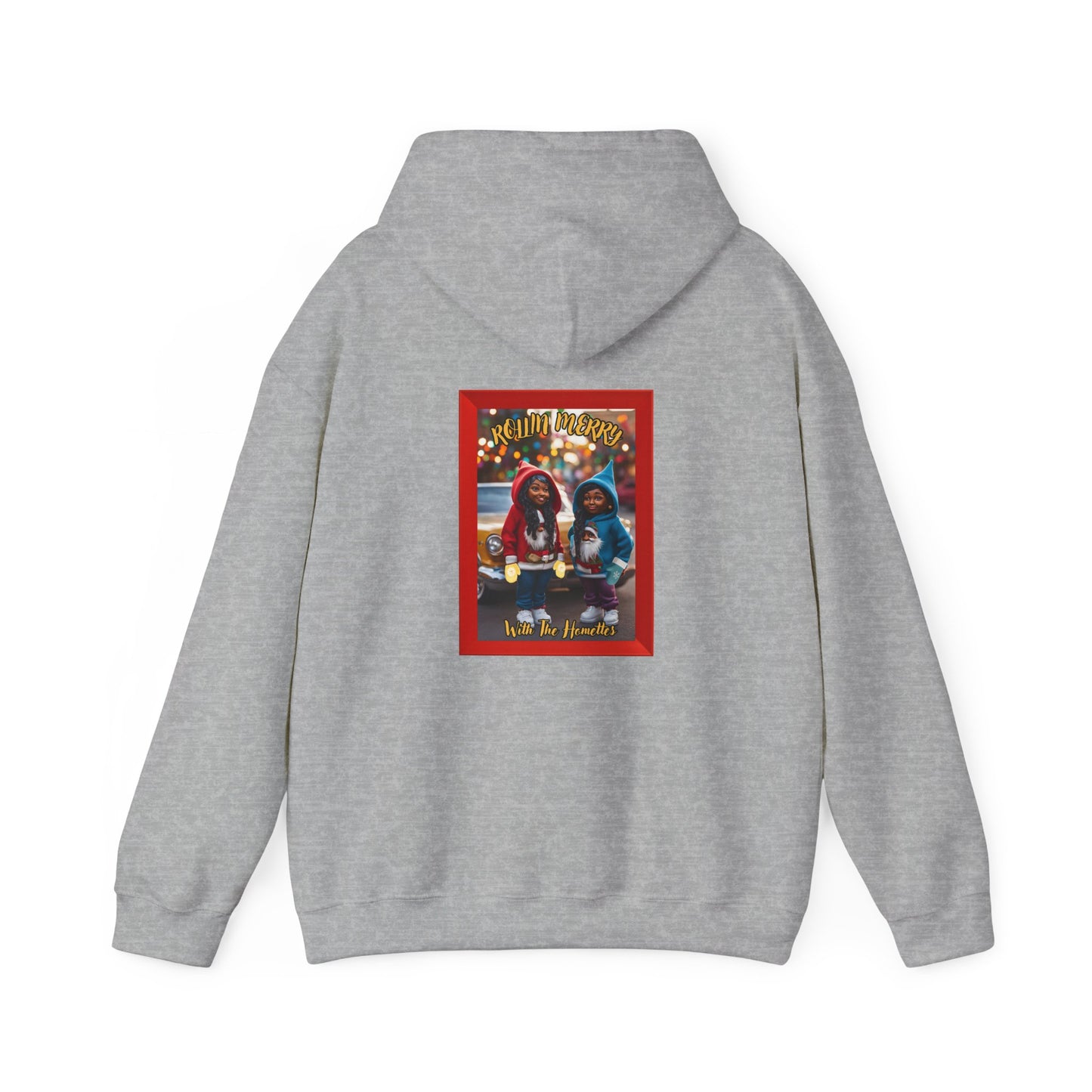 "Rollin Merry With The Homettes" Unisex Heavy Blend™ Hooded Sweatshirt