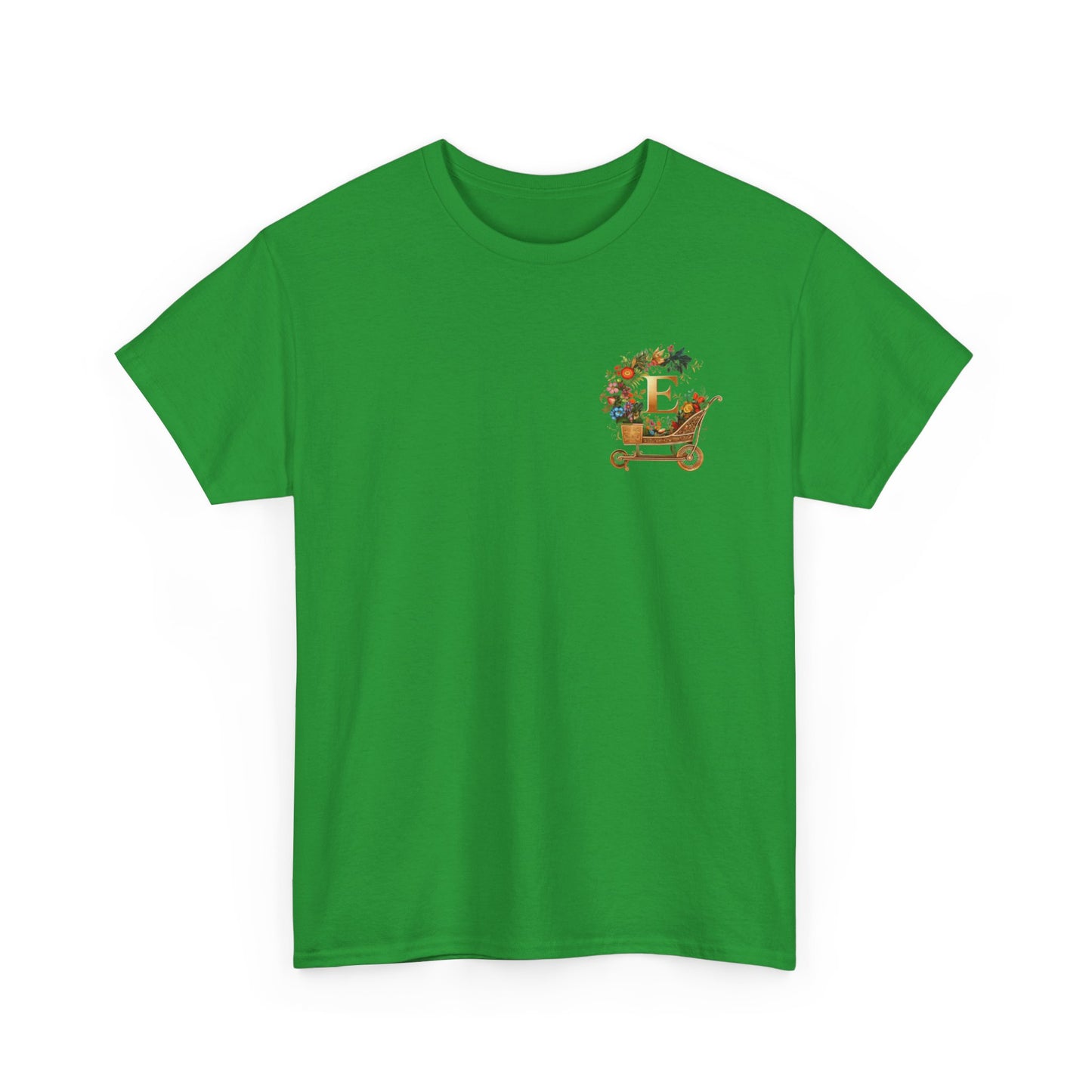 "Magic Forest", Unisex Heavy Cotton Tee - Vibrant Nature-Inspired Design