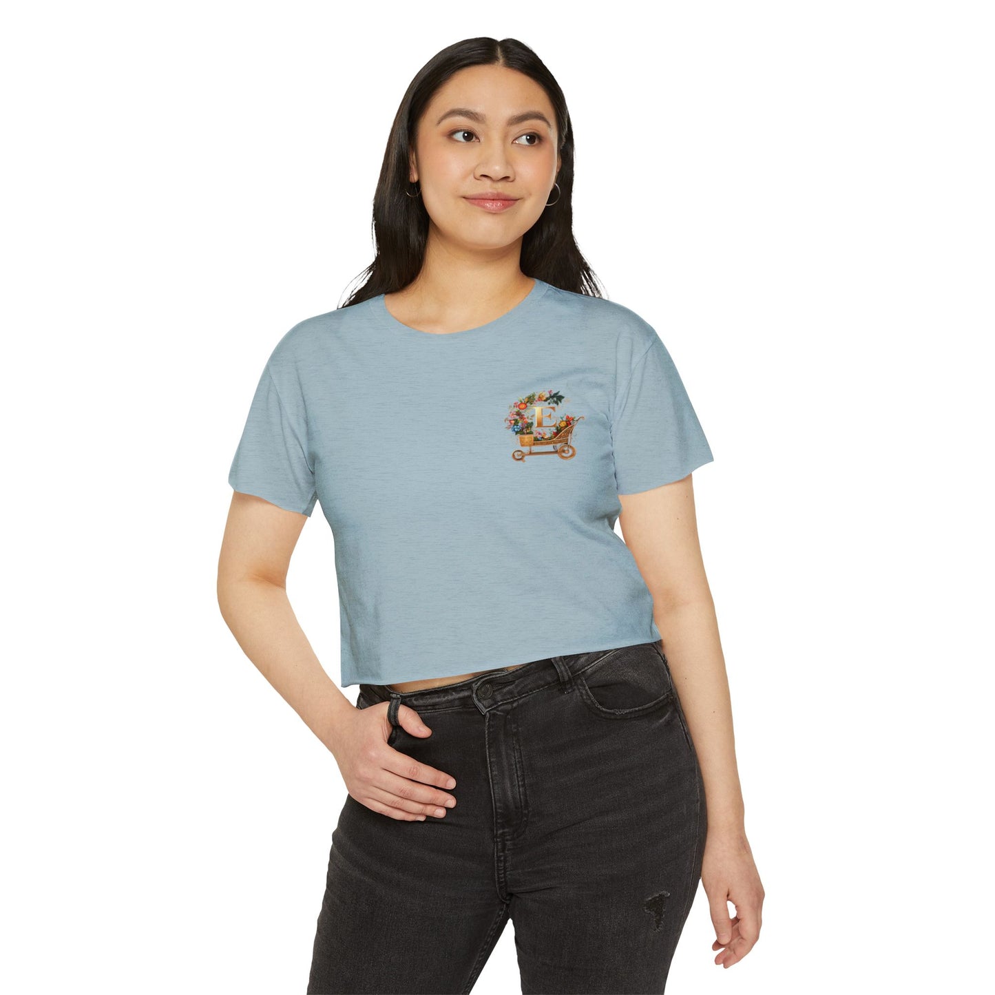 Vibin" Womens"s Crop Top,