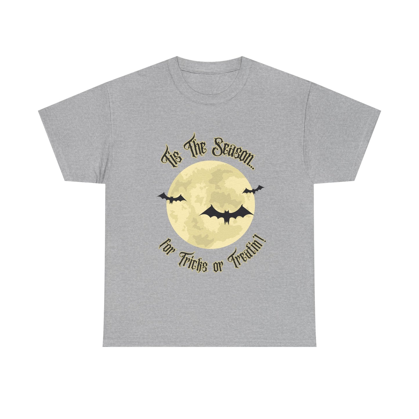 "Tis The Season" Unisex Cotton Tee, Spooky T-Shirt for Halloween