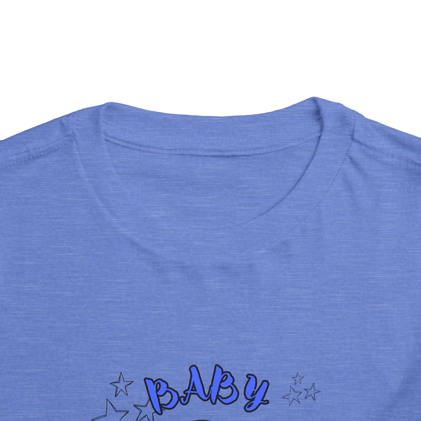 "Baby Boo-Blue", Toddler Starry Ghost Halloween Tee Shirt