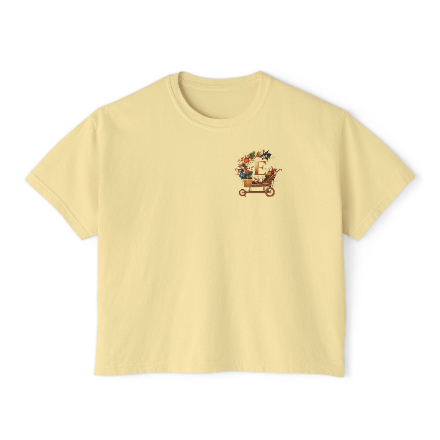"Groovy Mushroom" Women's Boxy Tee