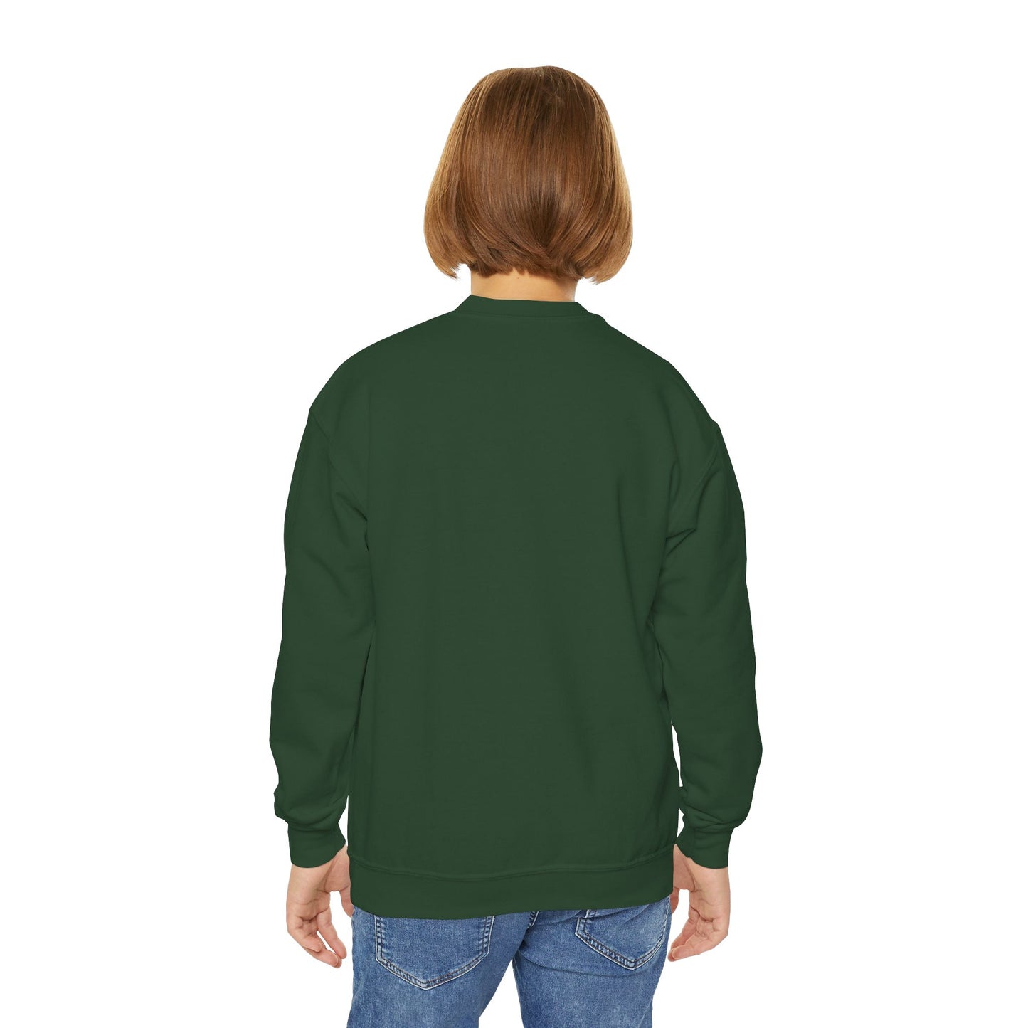 "Merry Christmas By The Truckload", Youth Crewneck Sweatshirt
