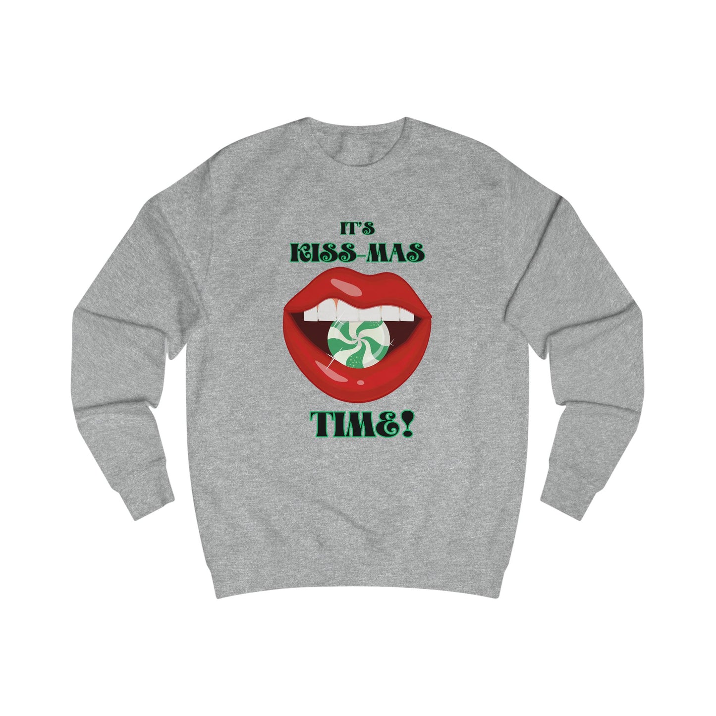 "It's Kiss-Mas Time!", Unisex Sweatshirt