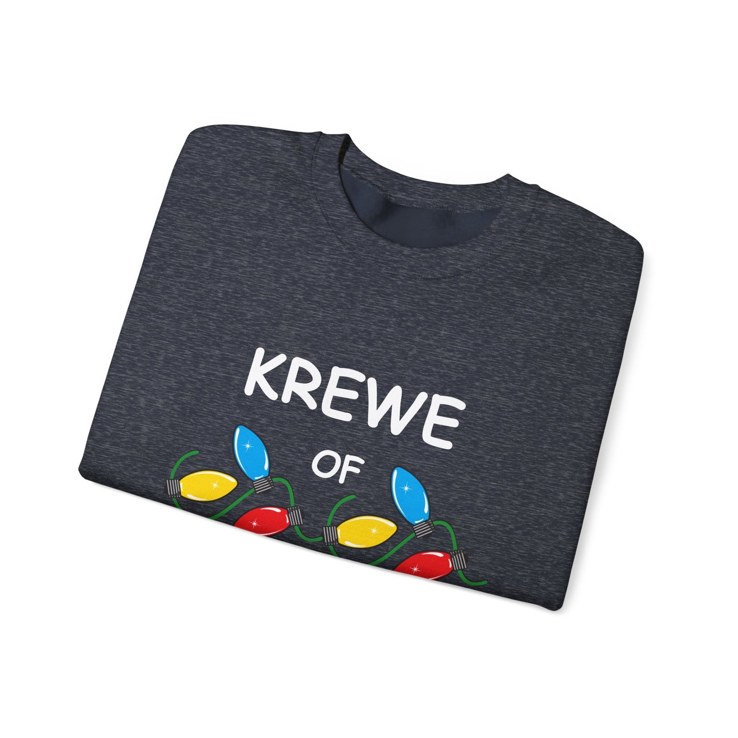 "Krewe Of Chistmas" Unisex Heavy Blend™ Crewneck Sweatshirt