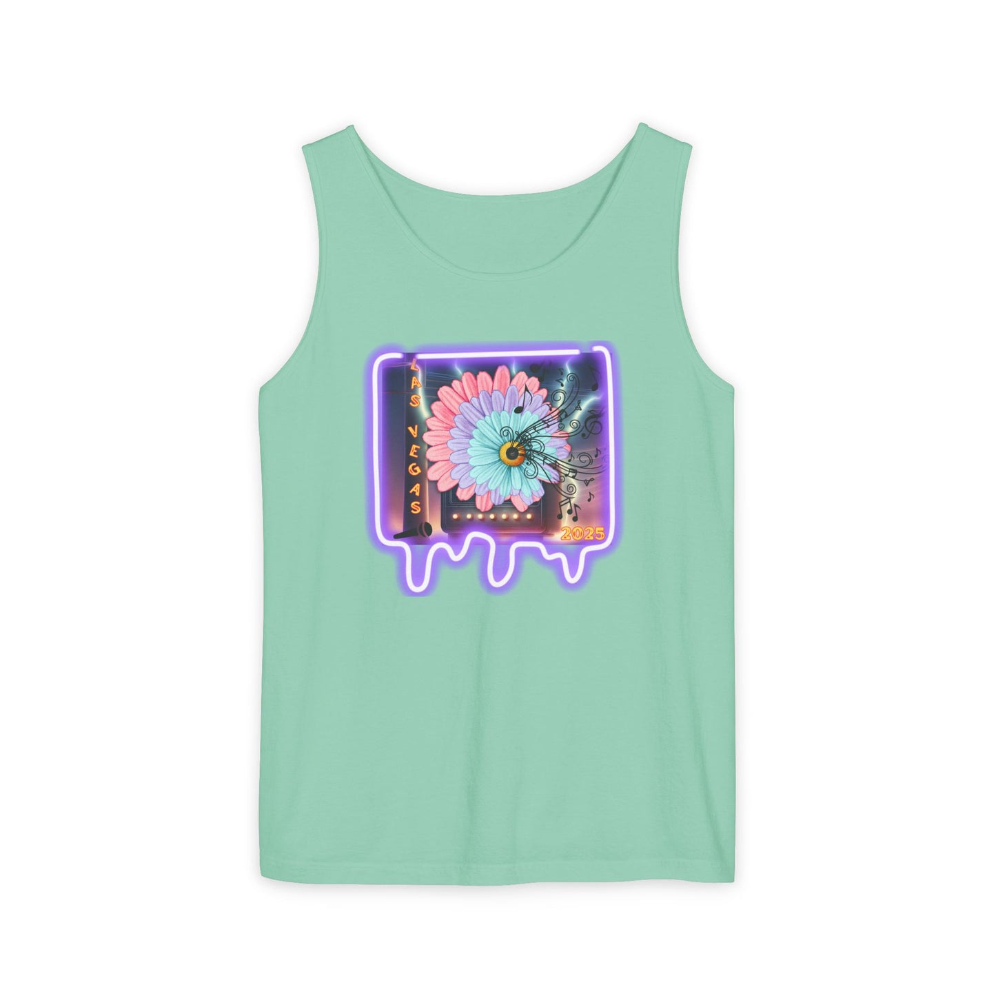Neon "Las Vegas" 2025" Unisex Tank Top
