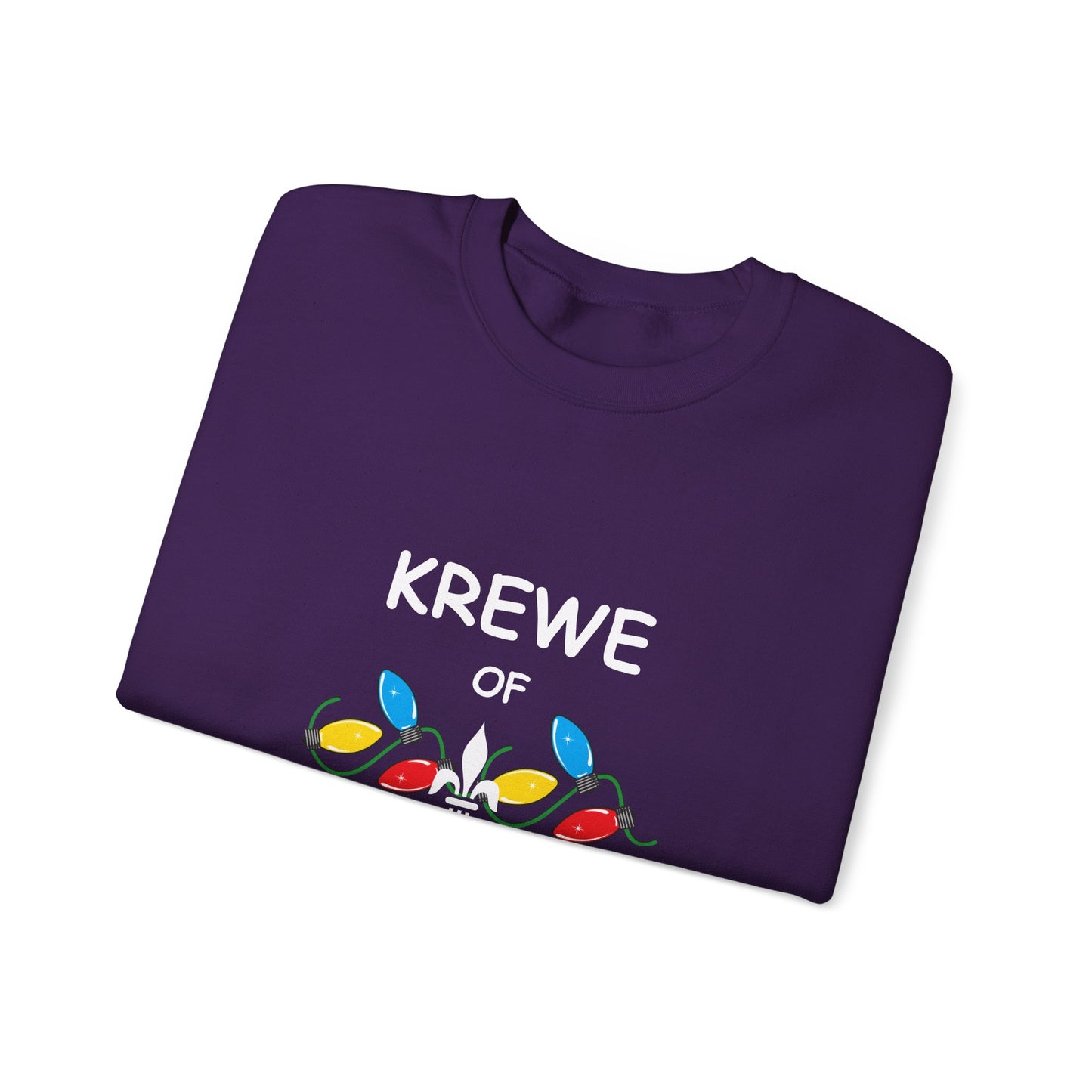 "Krewe Of Christmas" Unisex Heavy Blend™ Crewneck Sweatshirt