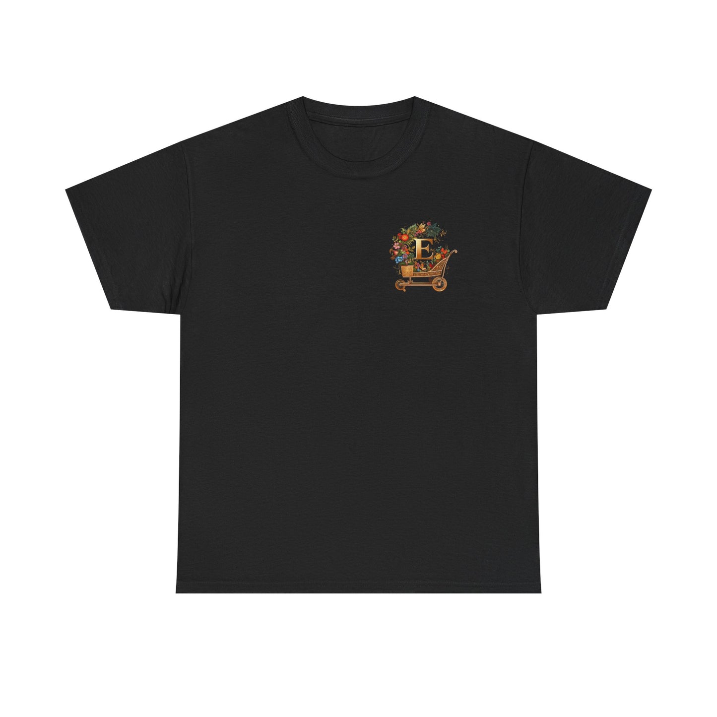 "Magic Forest", Unisex Heavy Cotton Tee - Vibrant Nature-Inspired Design