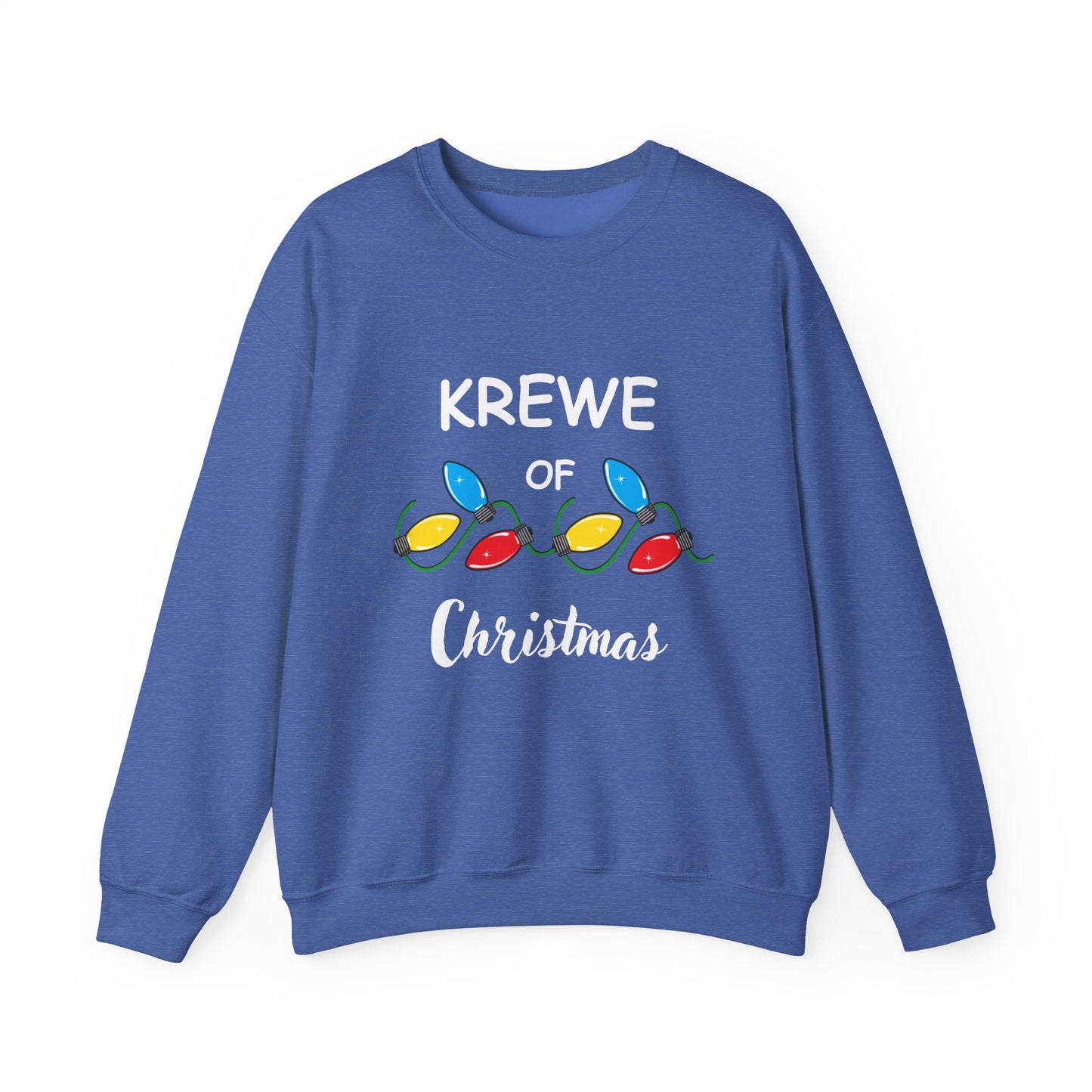 "Krewe Of Chistmas" Unisex Heavy Blend™ Crewneck Sweatshirt