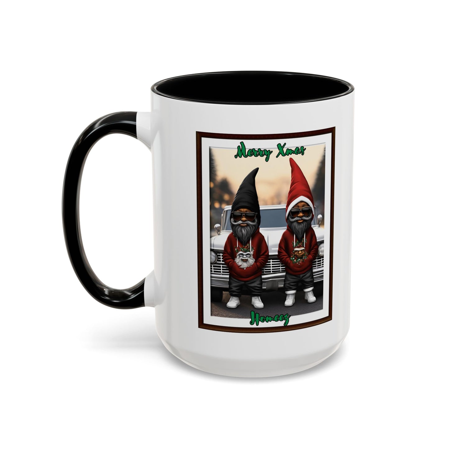 "Merry Xmas Homeez Accent Coffee Mug (11oz & 15oz)