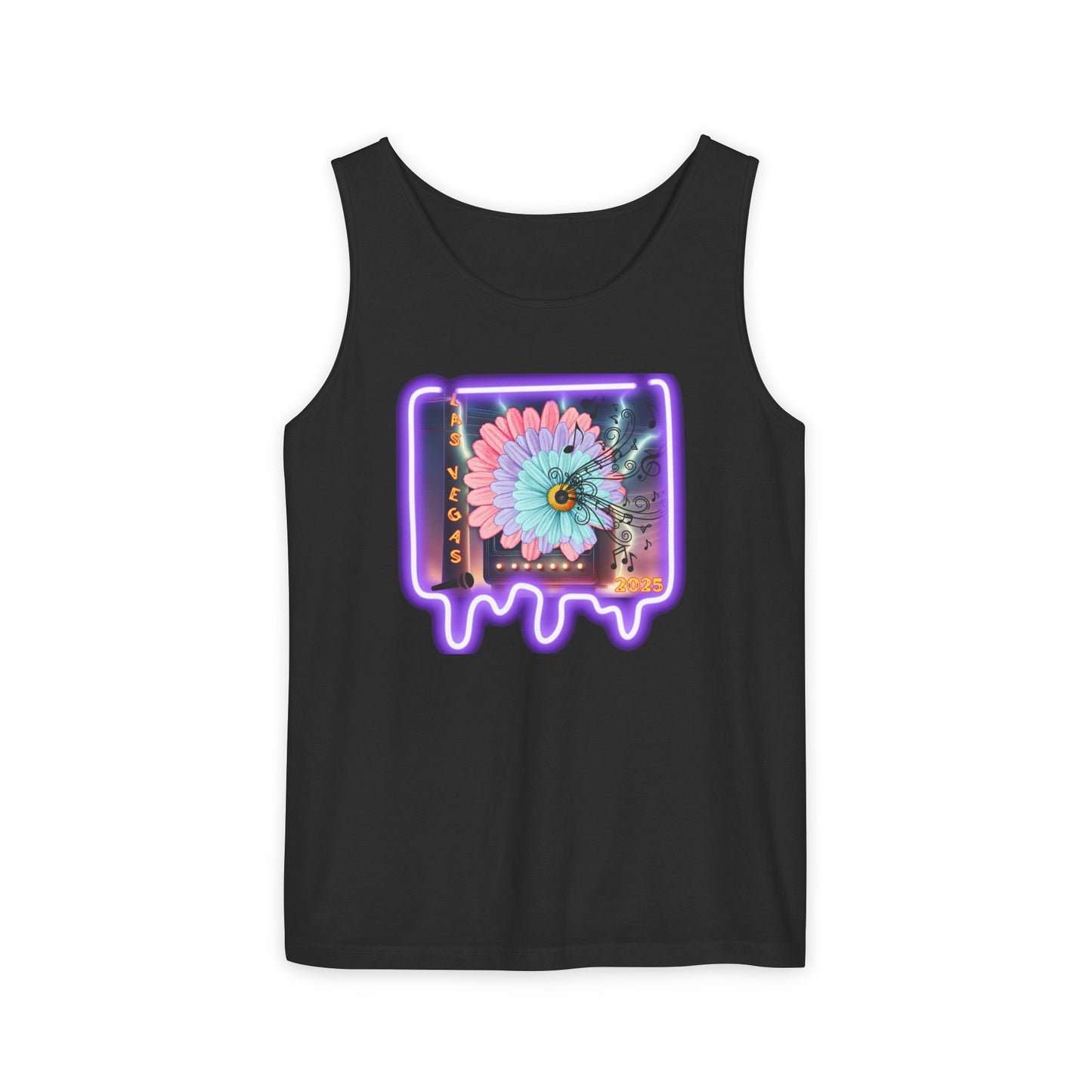 Neon "Las Vegas" 2025" Unisex Tank Top