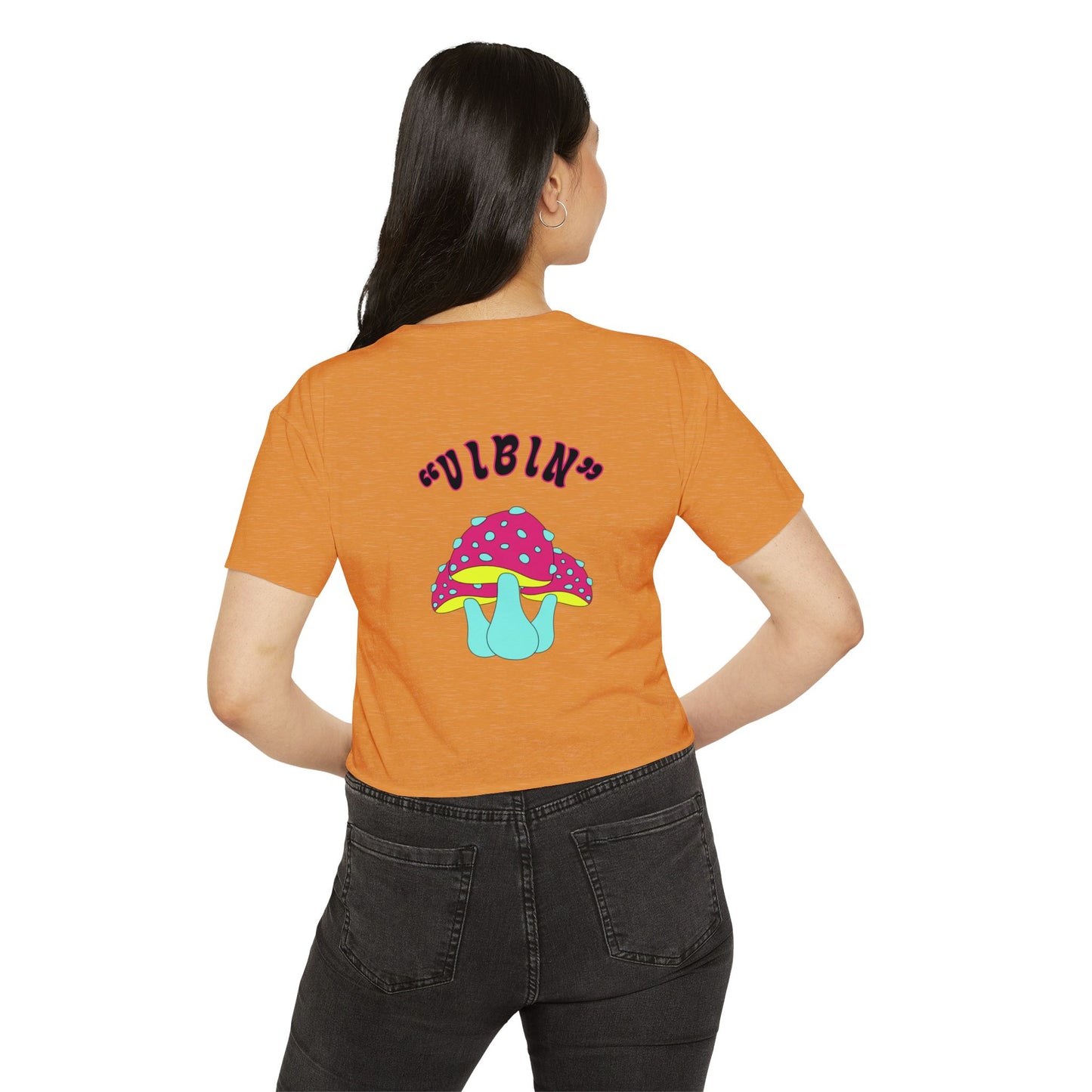 Vibin" Womens"s Crop Top,