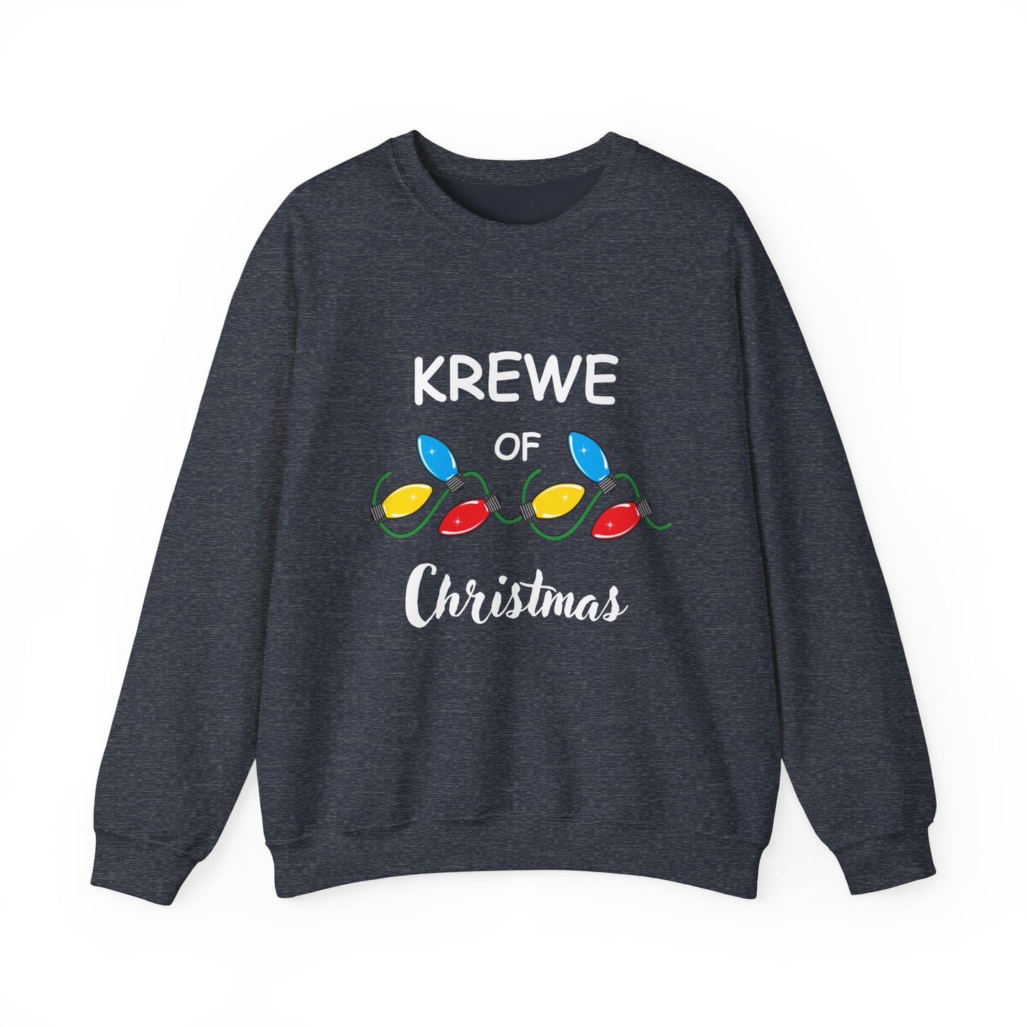 "Krewe Of Chistmas" Unisex Heavy Blend™ Crewneck Sweatshirt