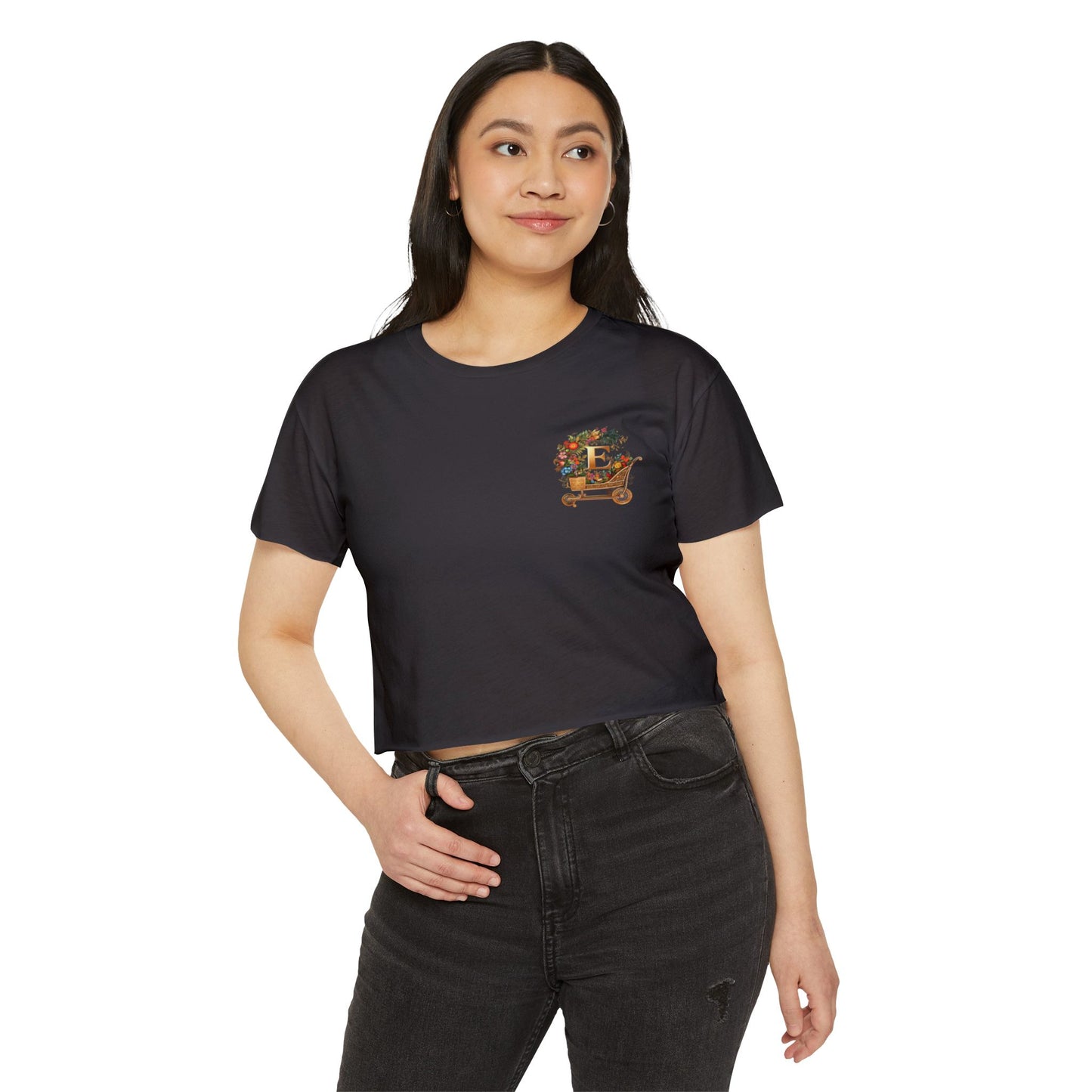 Vibin" Womens"s Crop Top,