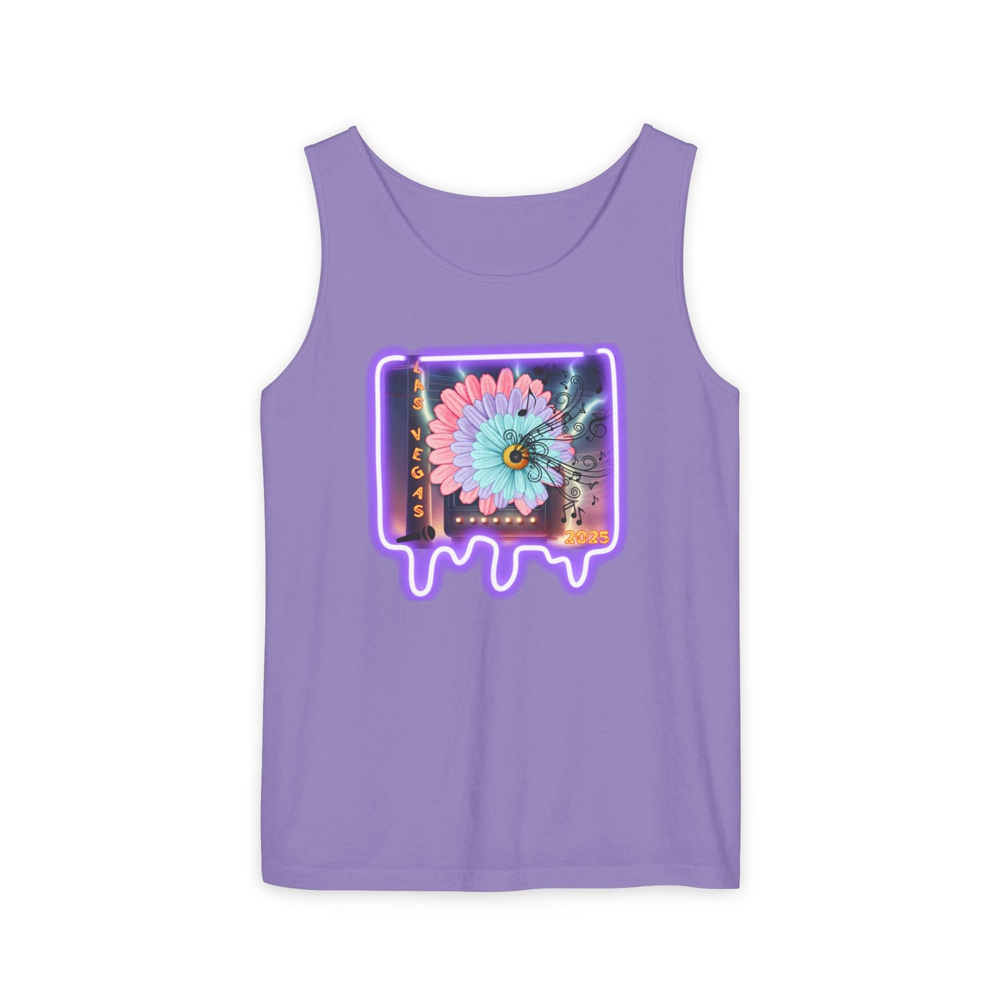Neon "Las Vegas" 2025" Unisex Tank Top