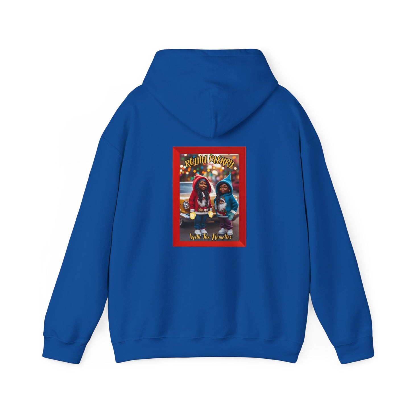 "Rollin Merry With The Homettes" Unisex Heavy Blend™ Hooded Sweatshirt