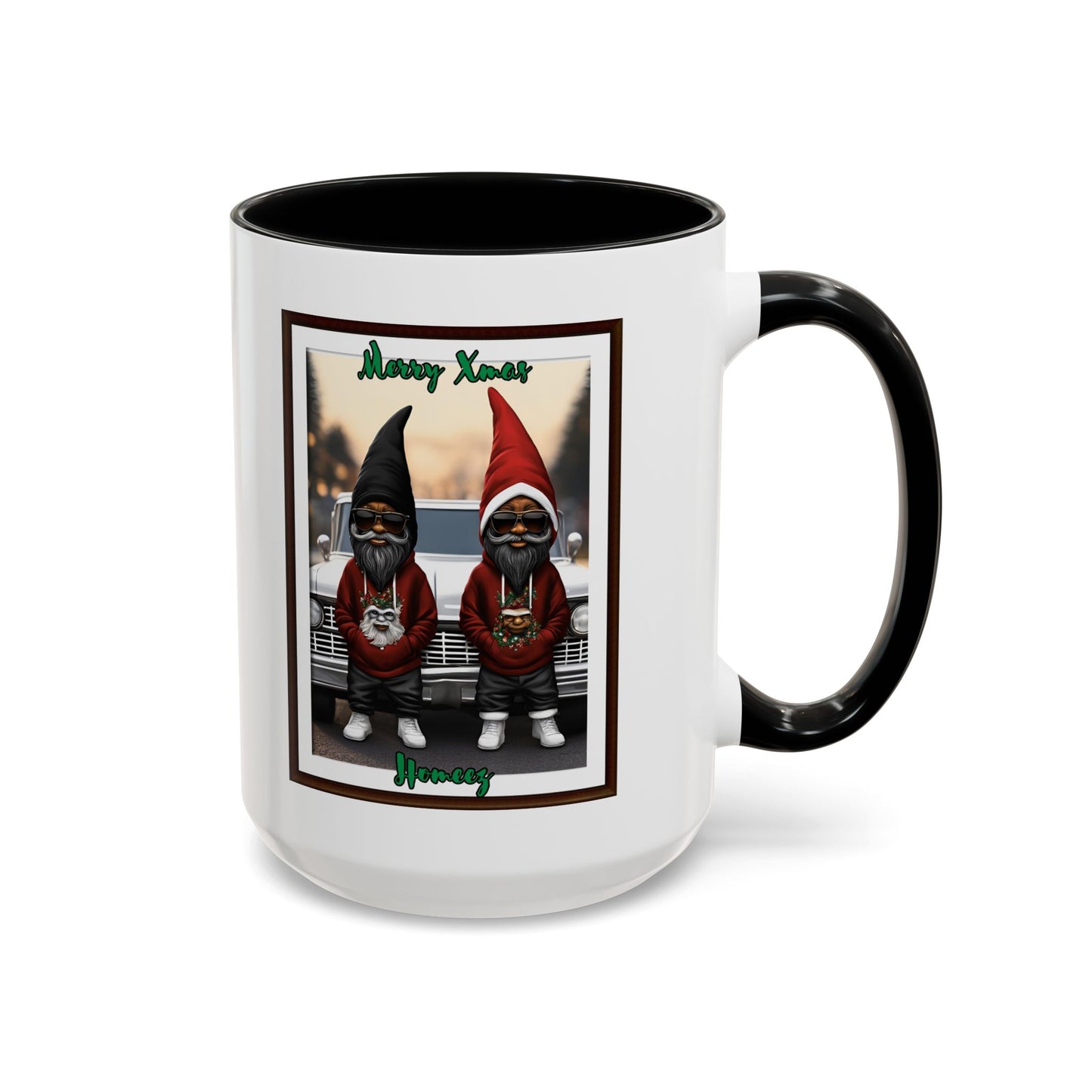 "Merry Xmas Homeez Accent Coffee Mug (11oz & 15oz)