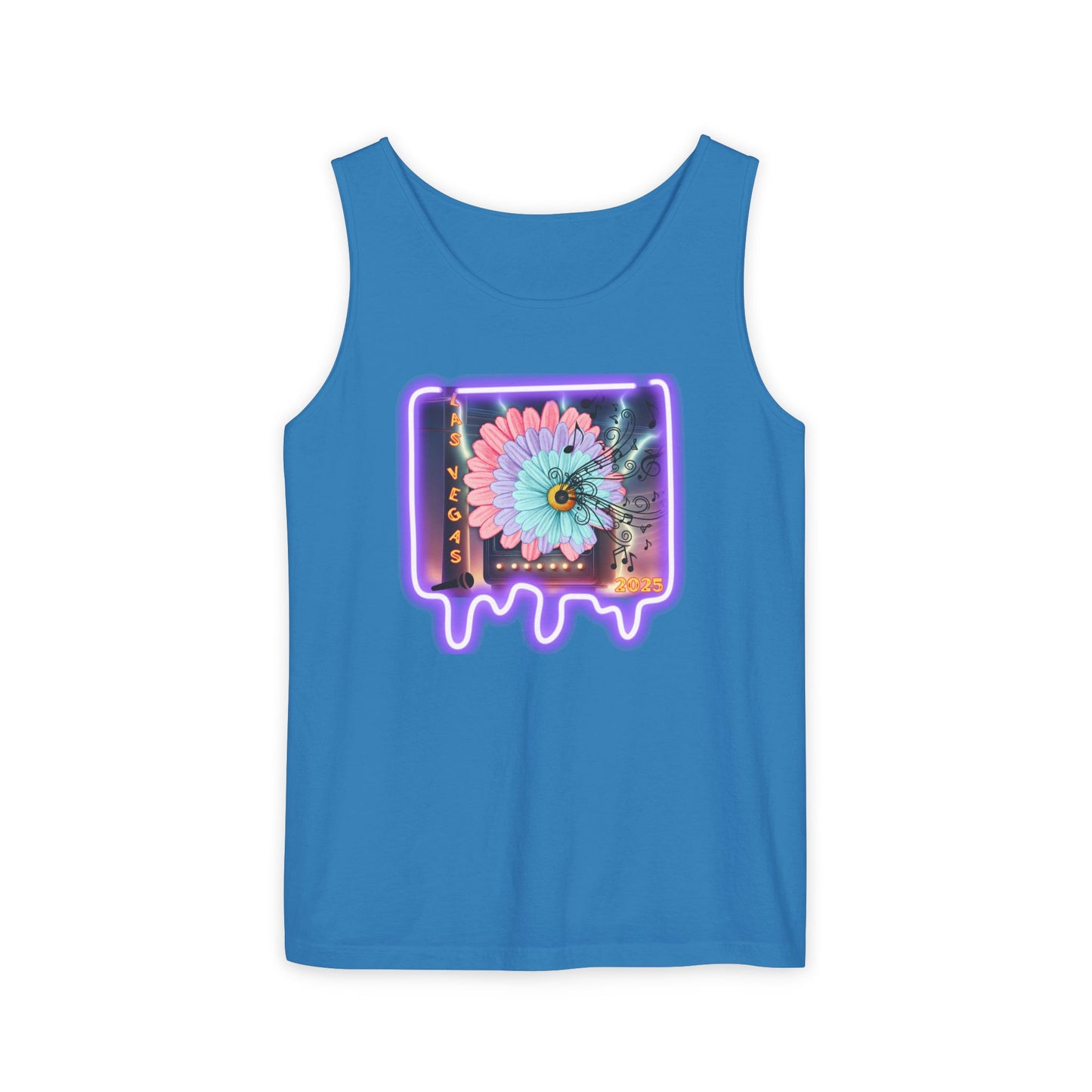 Neon "Las Vegas" 2025" Unisex Tank Top