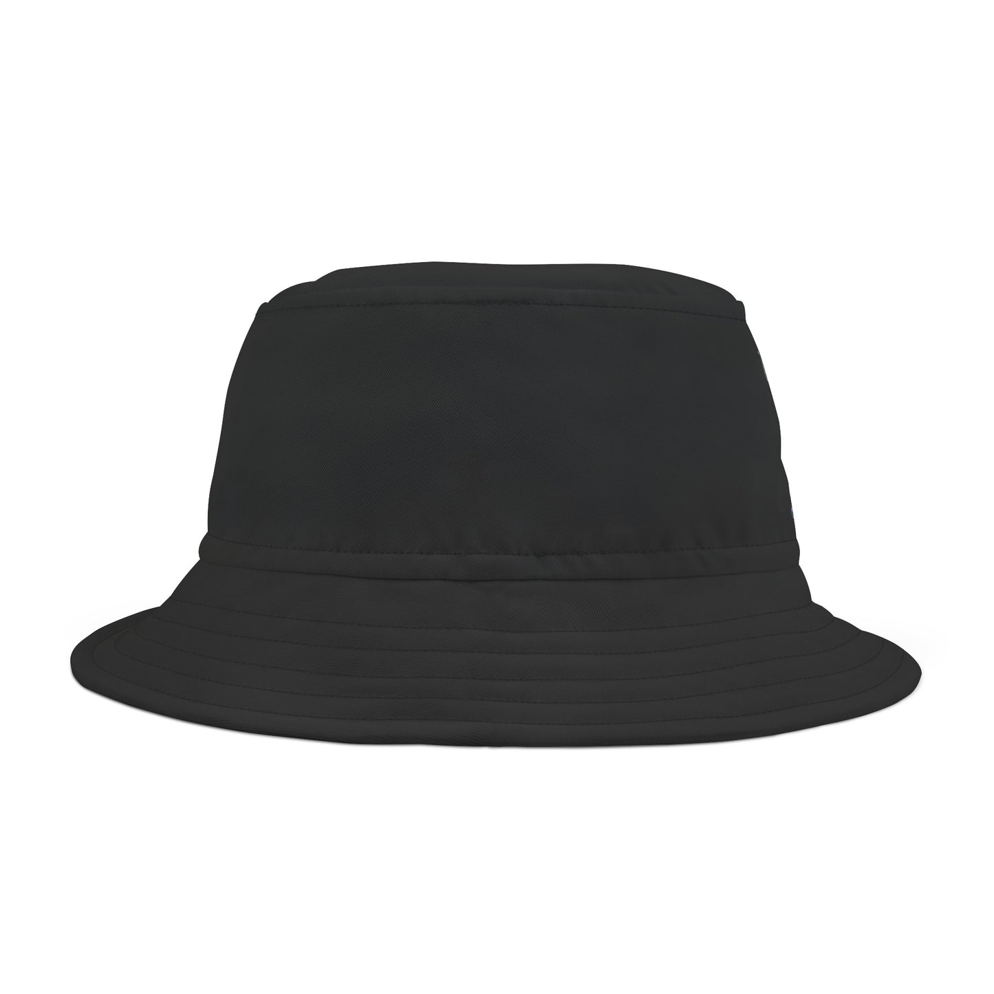 "French Quarter Drinking Team" Black Bucket Hat , With Black or White Stitching