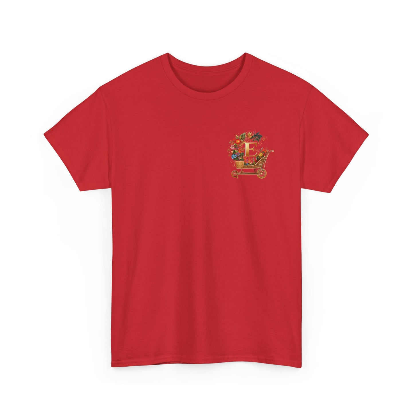 "Magic Forest", Unisex Heavy Cotton Tee - Vibrant Nature-Inspired Design