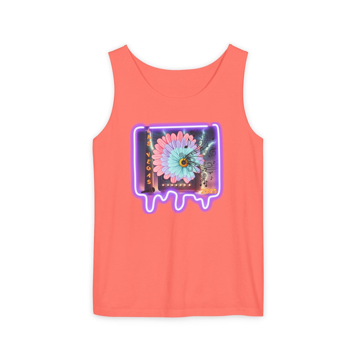 Neon "Las Vegas" 2025" Unisex Tank Top