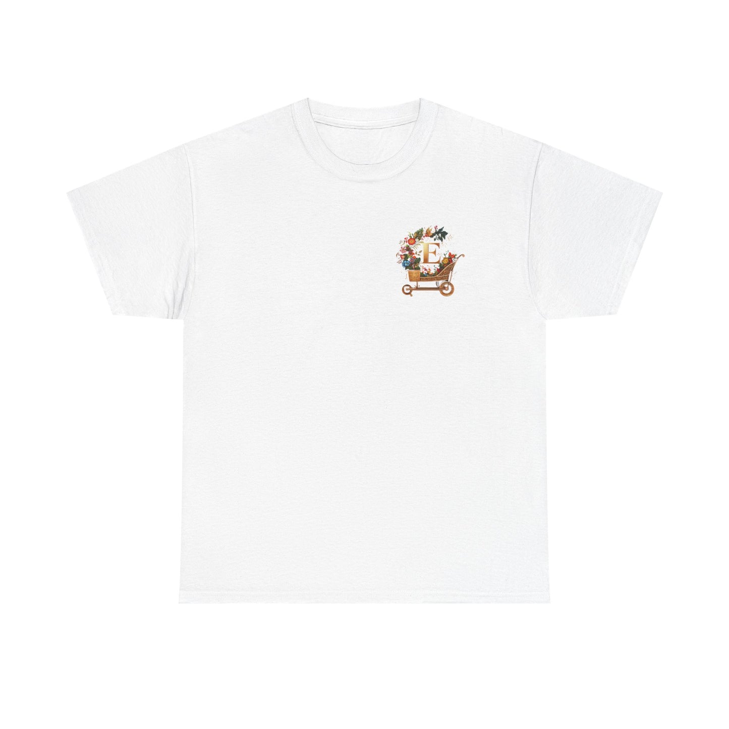 "Magic Forest", Unisex Heavy Cotton Tee - Vibrant Nature-Inspired Design