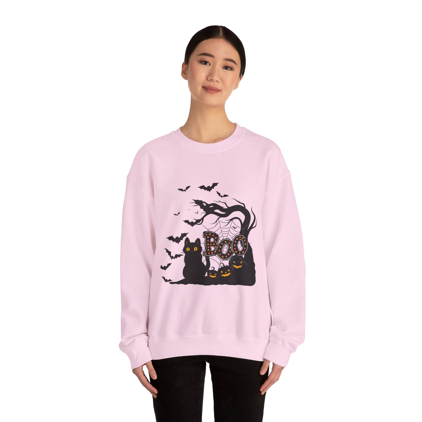 "Boo" Unisex Heavy Blend™ Crewneck Sweatshirt