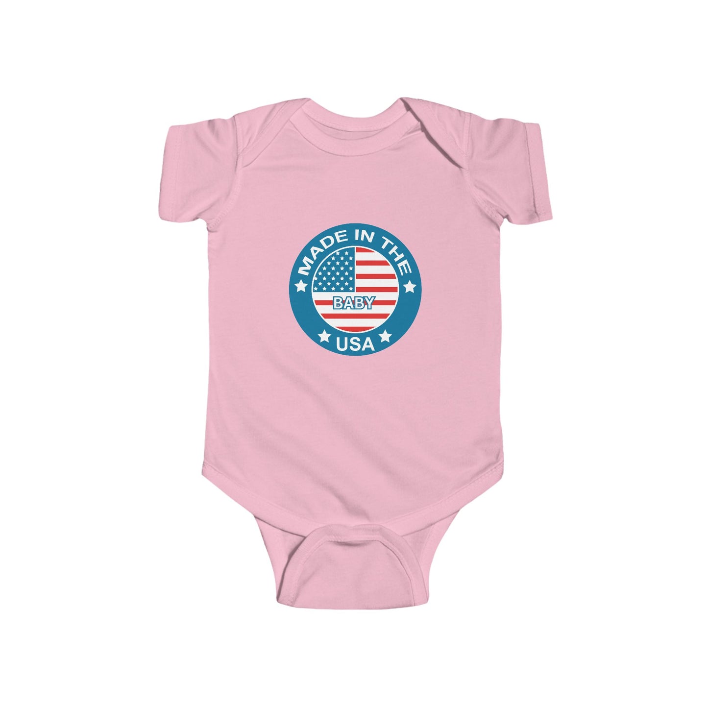 "Made In The USA" Infant Fine Jersey Bodysuit