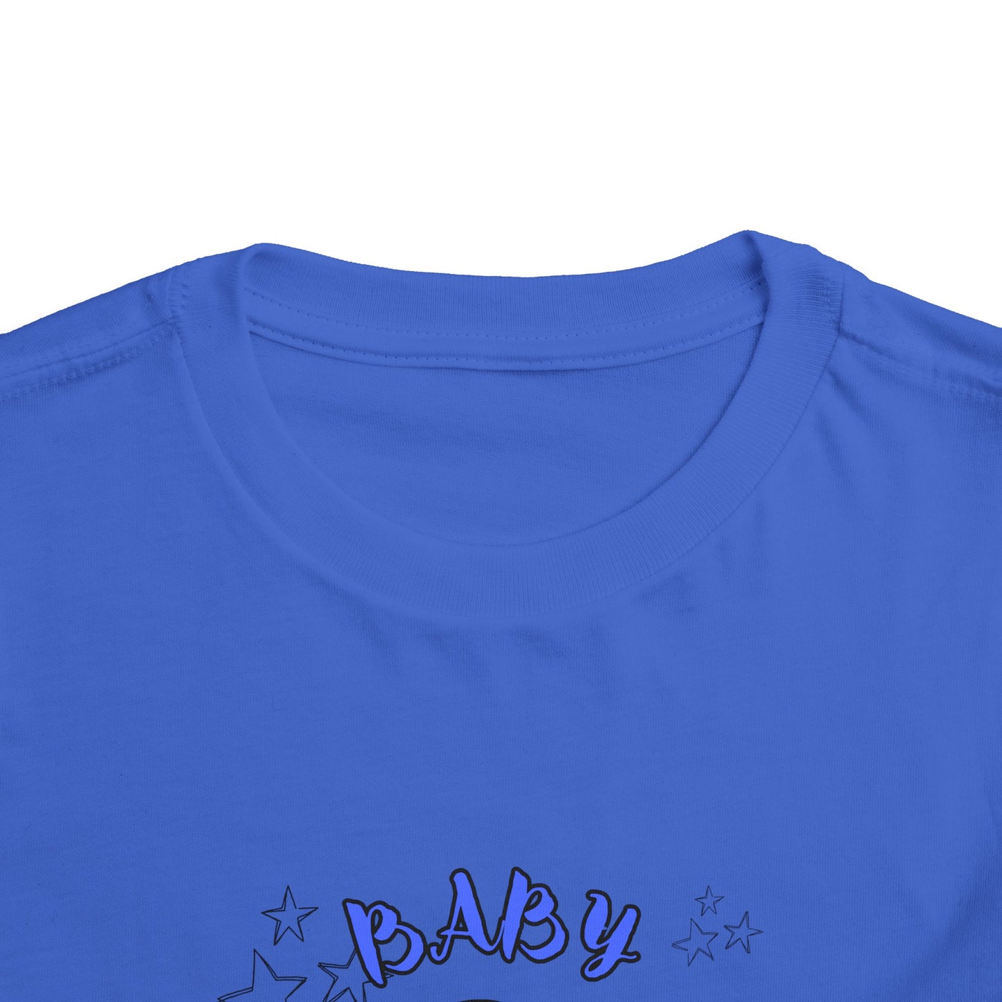 "Baby Boo-Blue", Toddler Starry Ghost Halloween Tee Shirt
